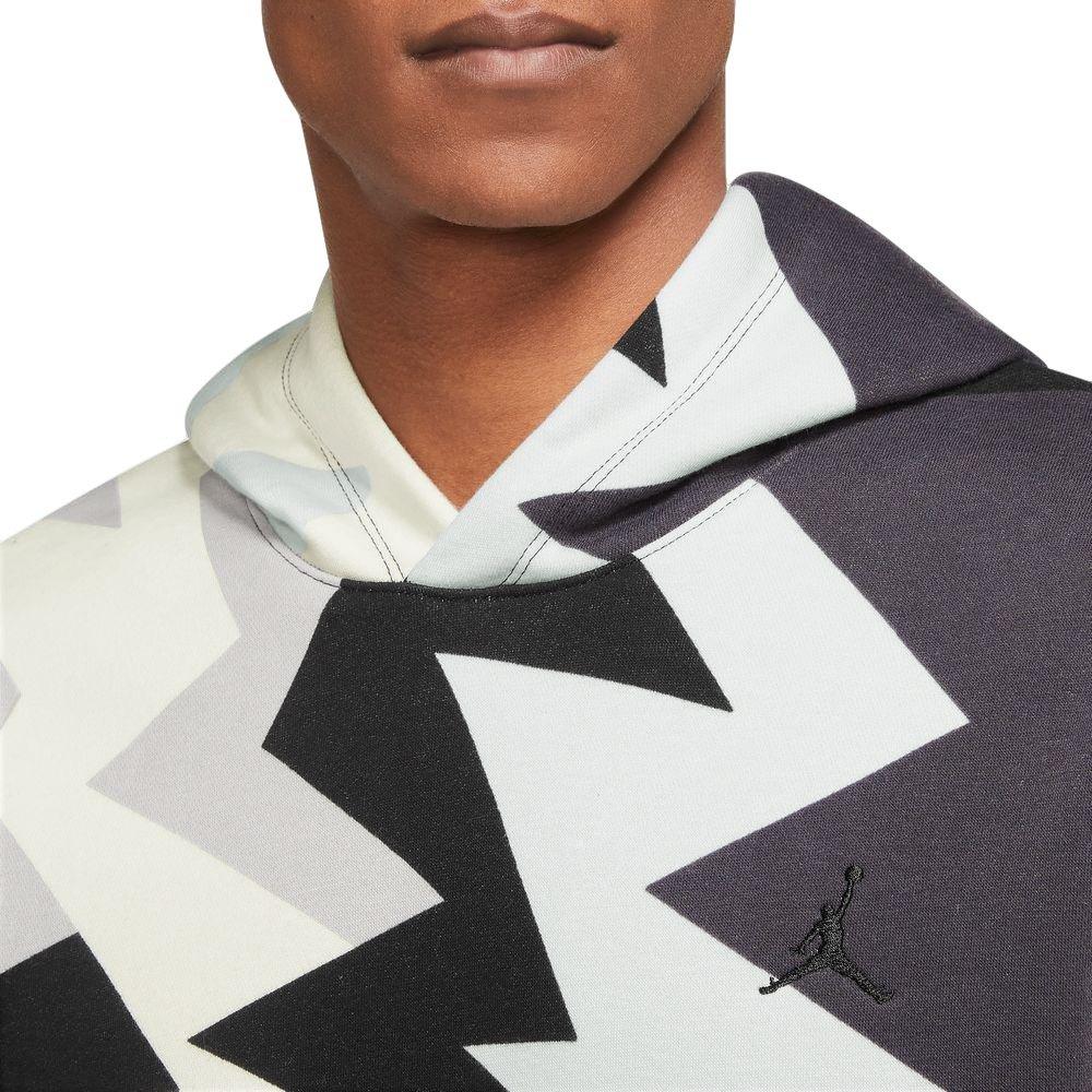 Jordan Men's Flight MVP Printed Fleece Pullover Hoodie - Sail - SAIL Thumbnail View 3