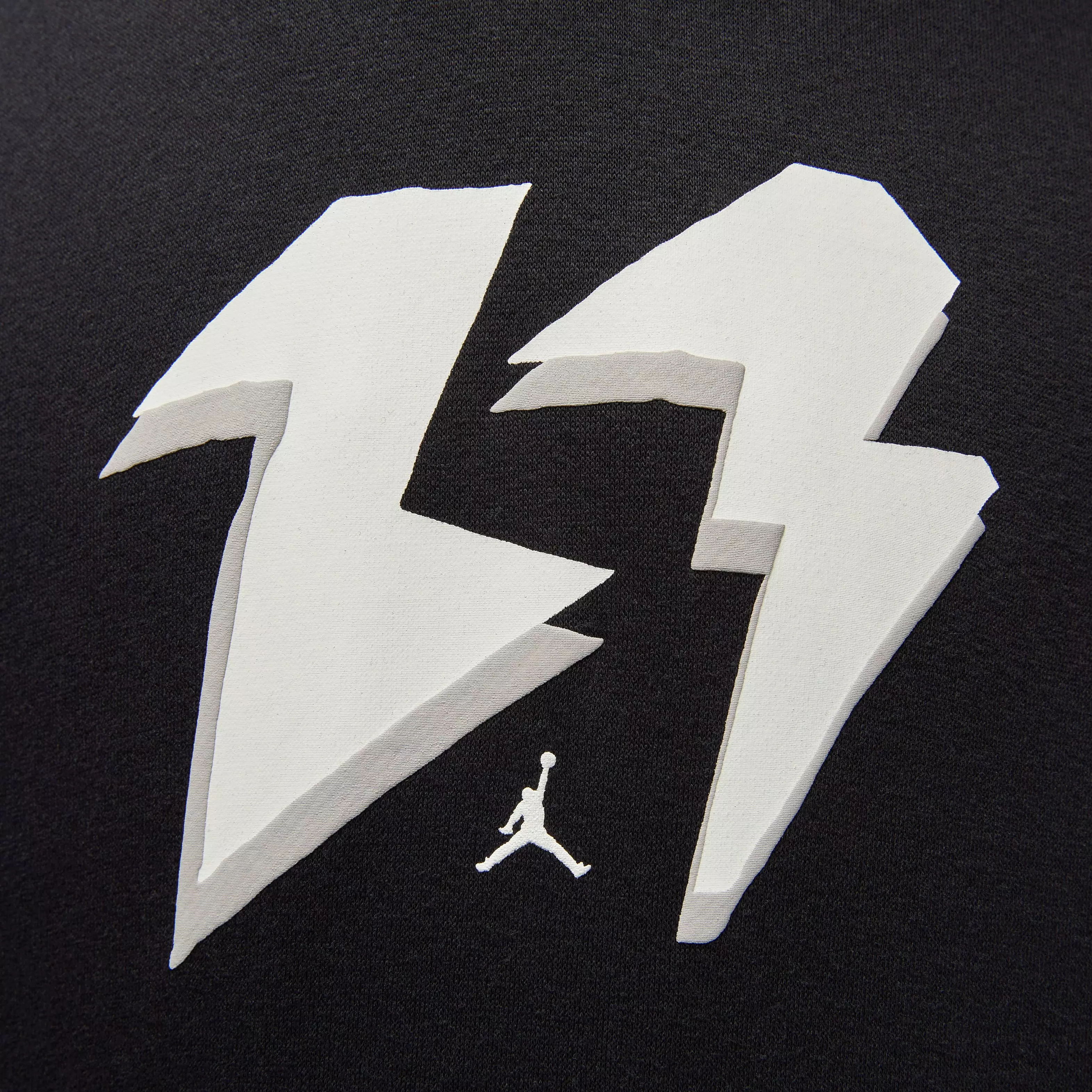 Jordan Men's Flight MVP Pullover Hoodie-Black/Tan - BLACK/TAN