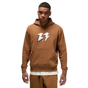 Jordan Men's Flight MVP Fleece Pullover Hoodie-Tan