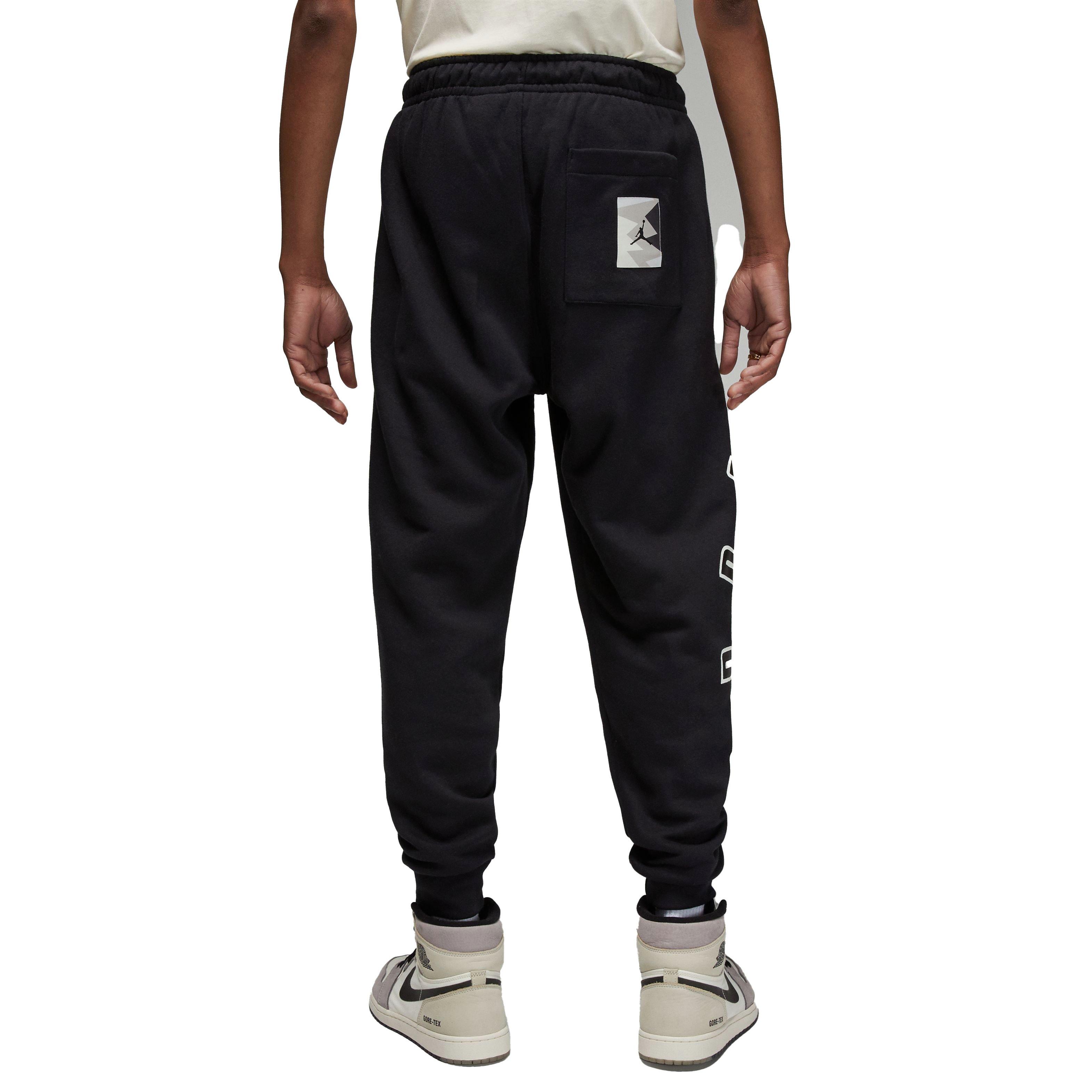 Jordan Men's MVP Flight Fleece Pants-Black/Tan - BLACK/TAN Thumbnail View 5