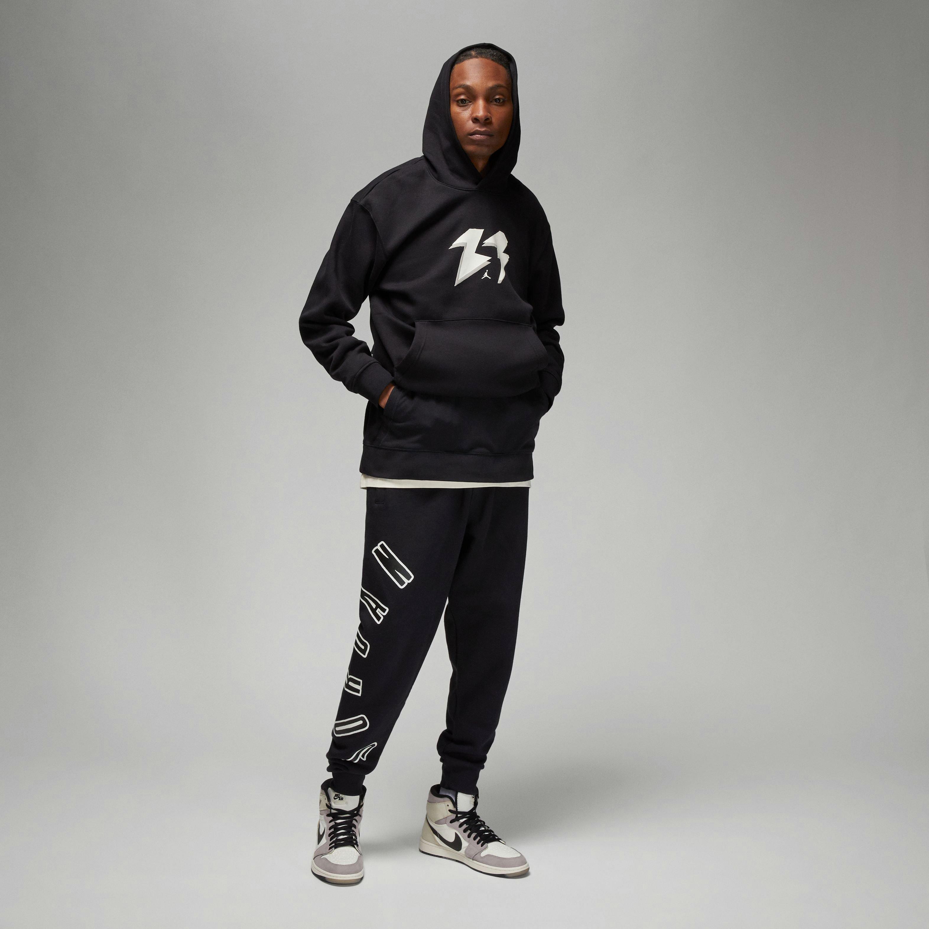 Jordan MVP Flight Fleece Black/Tan Men's Pants