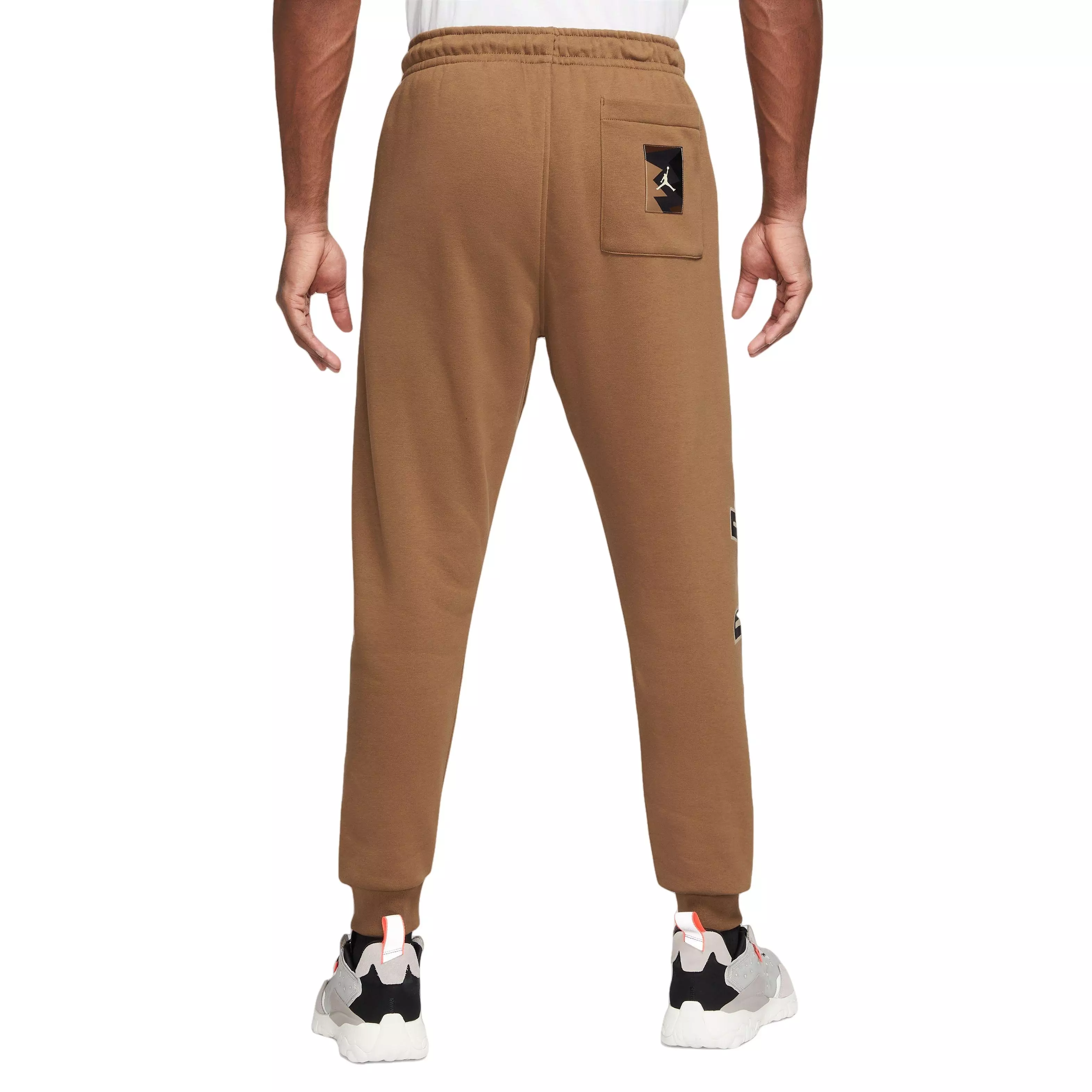 Jordan Flight MVP Fleece Pants-Tan - TAN