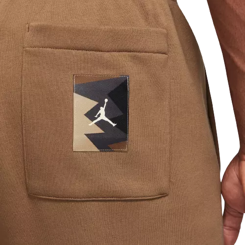 Jordan Flight MVP Fleece Pants-Tan - TAN