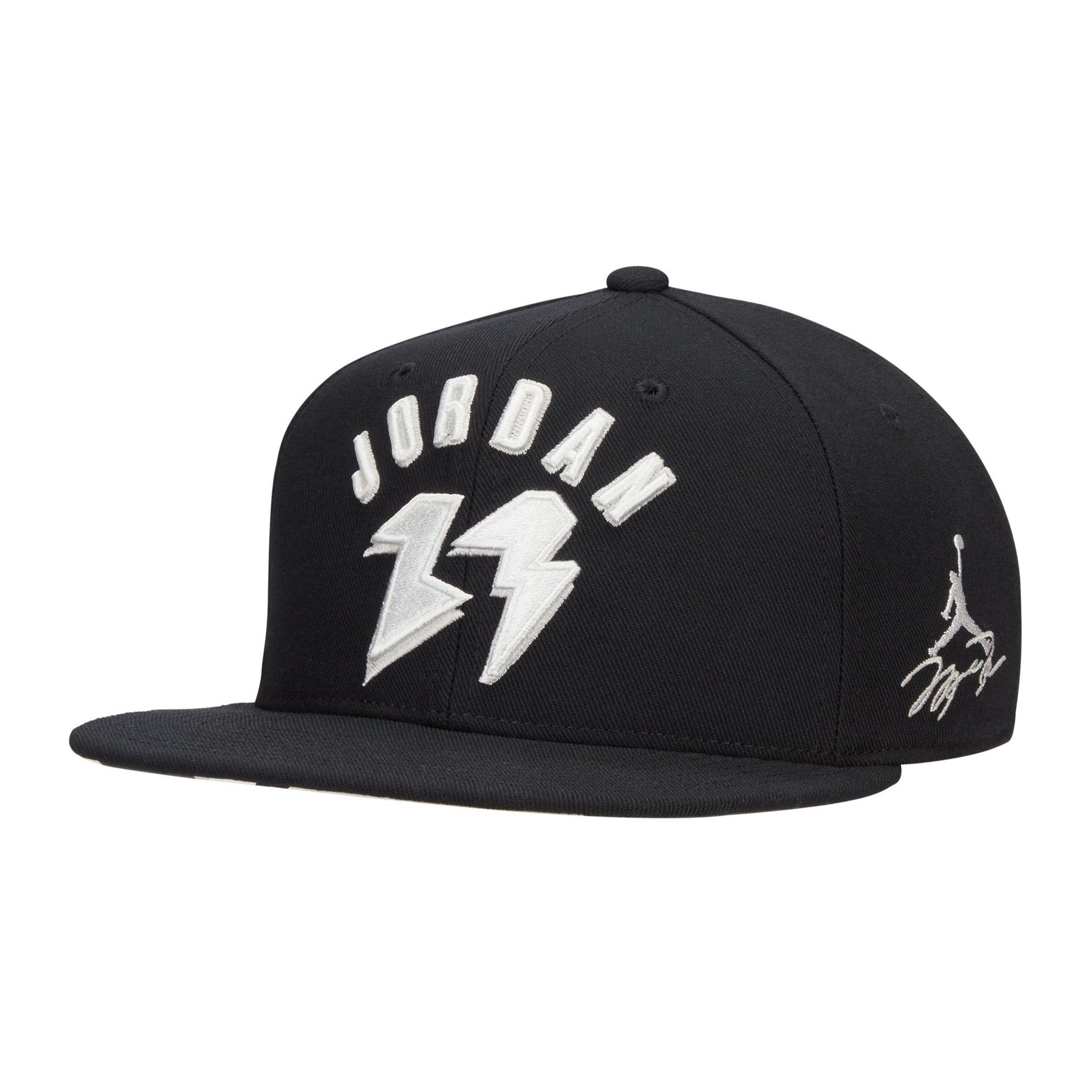 Jordan Pro Flight MVP Snapback Hat-Black/Tan - BLACK/TAN Thumbnail View 1