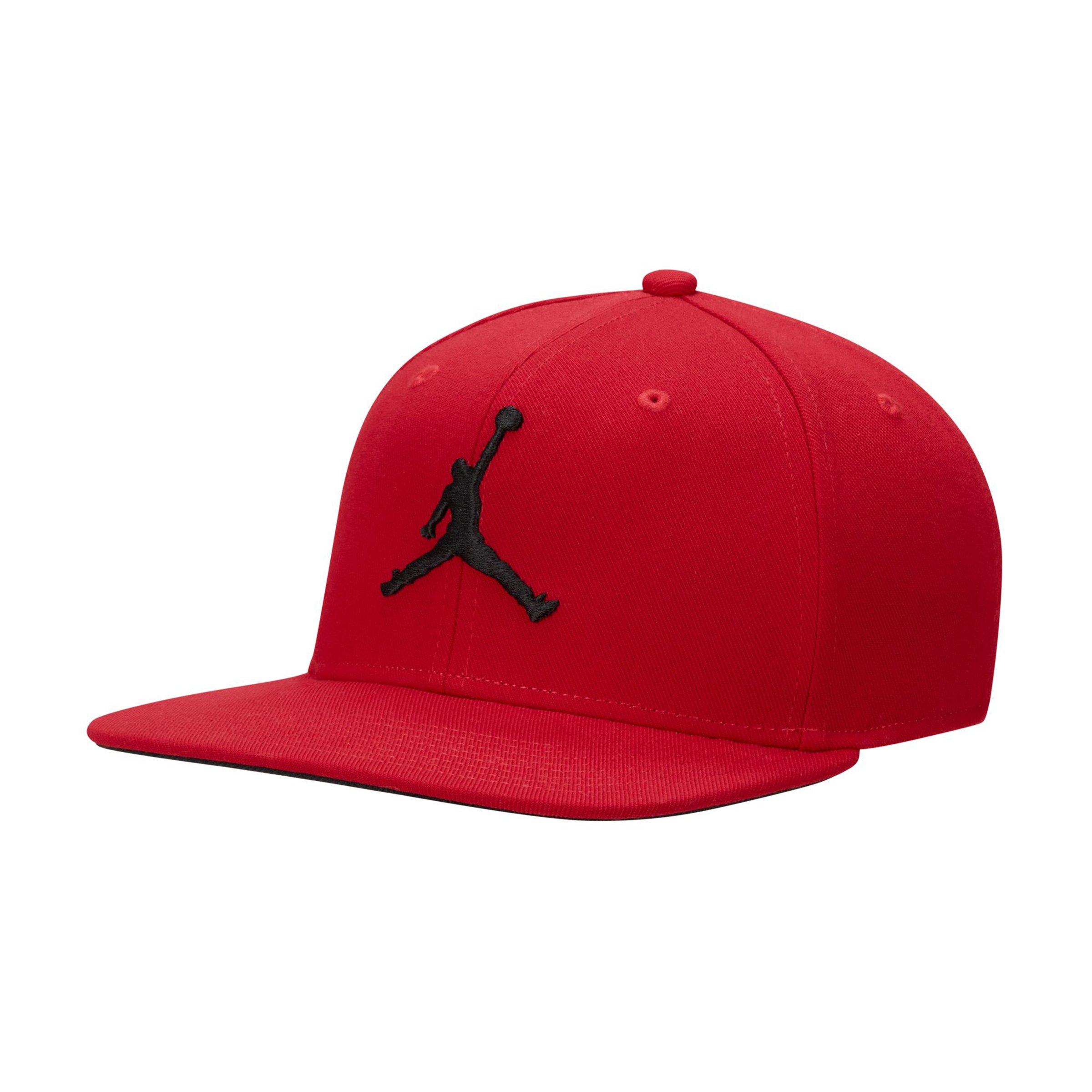 Jordan Pro FB Jumpman Snapback-Red/Black - RED/BLACK Thumbnail View 1