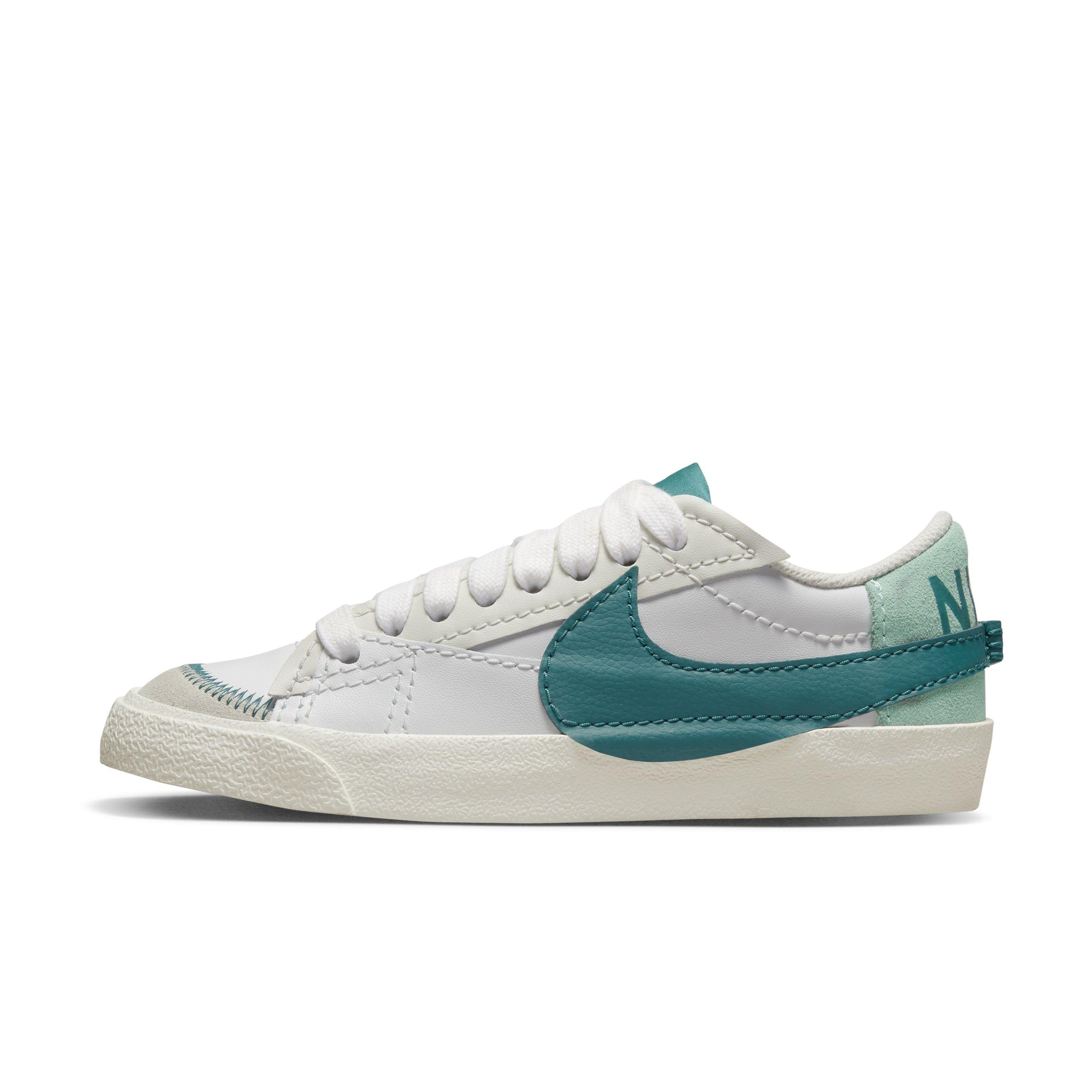 Nike Blazer Low '77 Jumbo "White/Green" Women's Shoe - WHITE/GREEN Thumbnail View 2