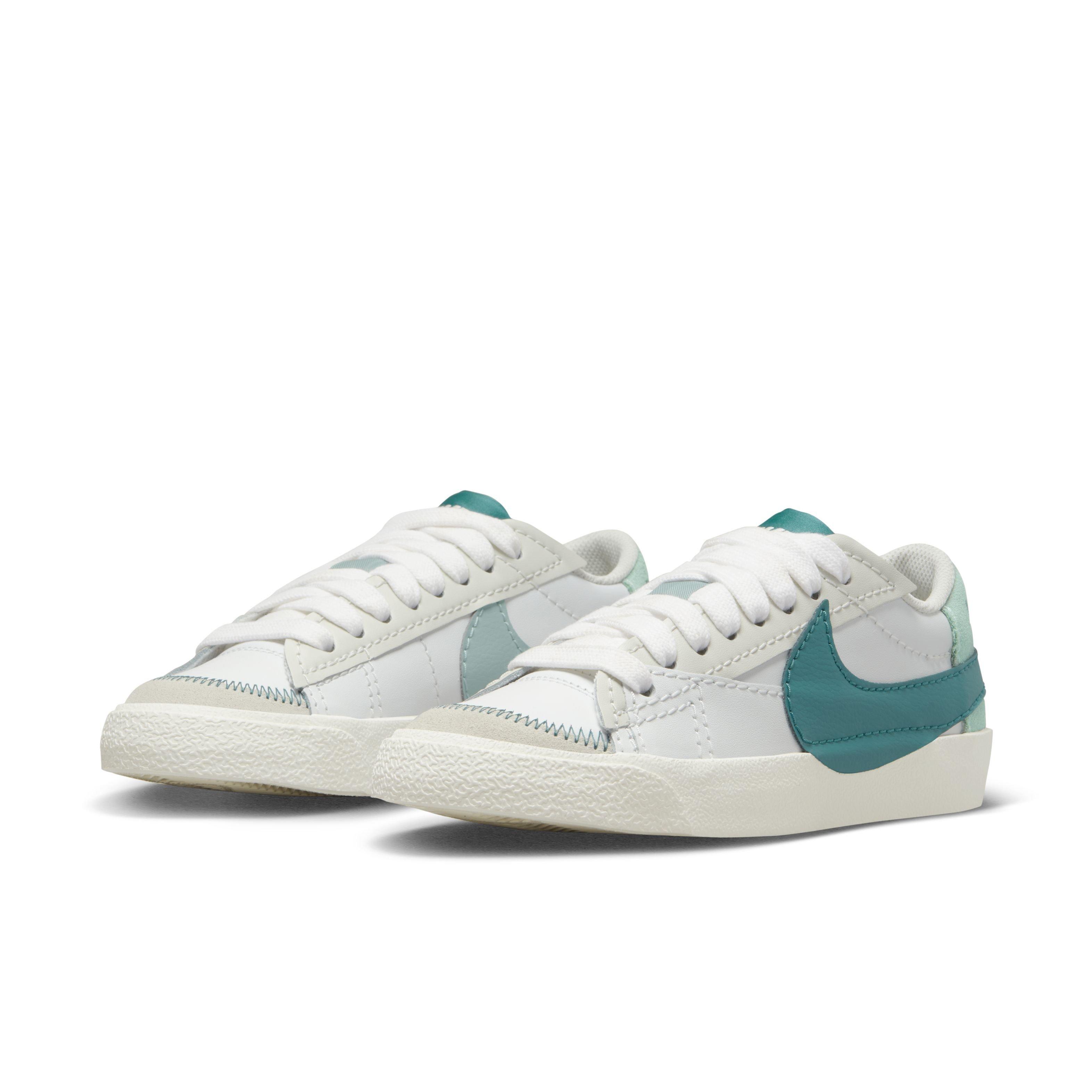 Nike Blazer Low '77 Jumbo "White/Green" Women's Shoe - WHITE/GREEN Thumbnail View 3