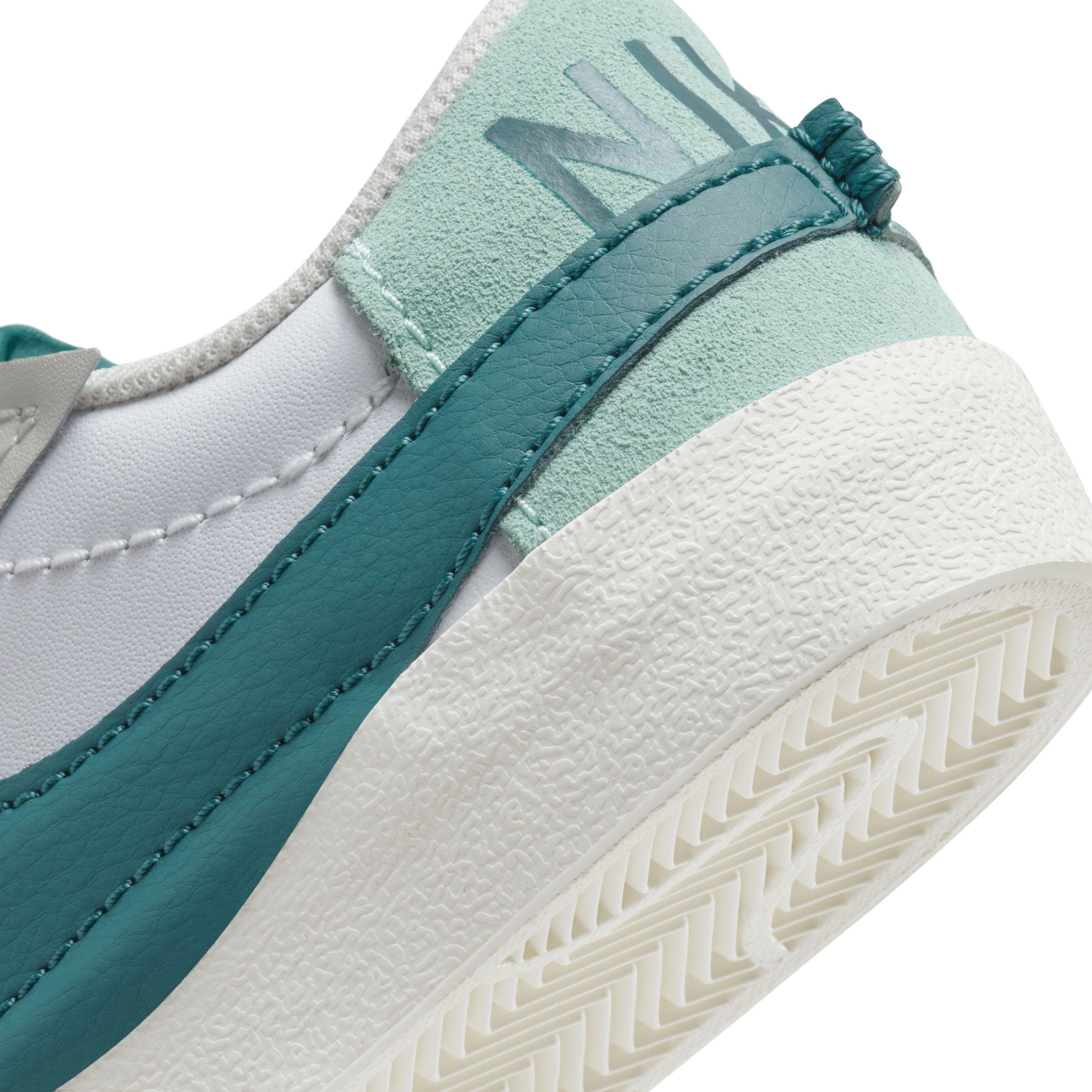 Nike Blazer Low '77 Jumbo "White/Green" Women's Shoe - WHITE/GREEN Thumbnail View 8