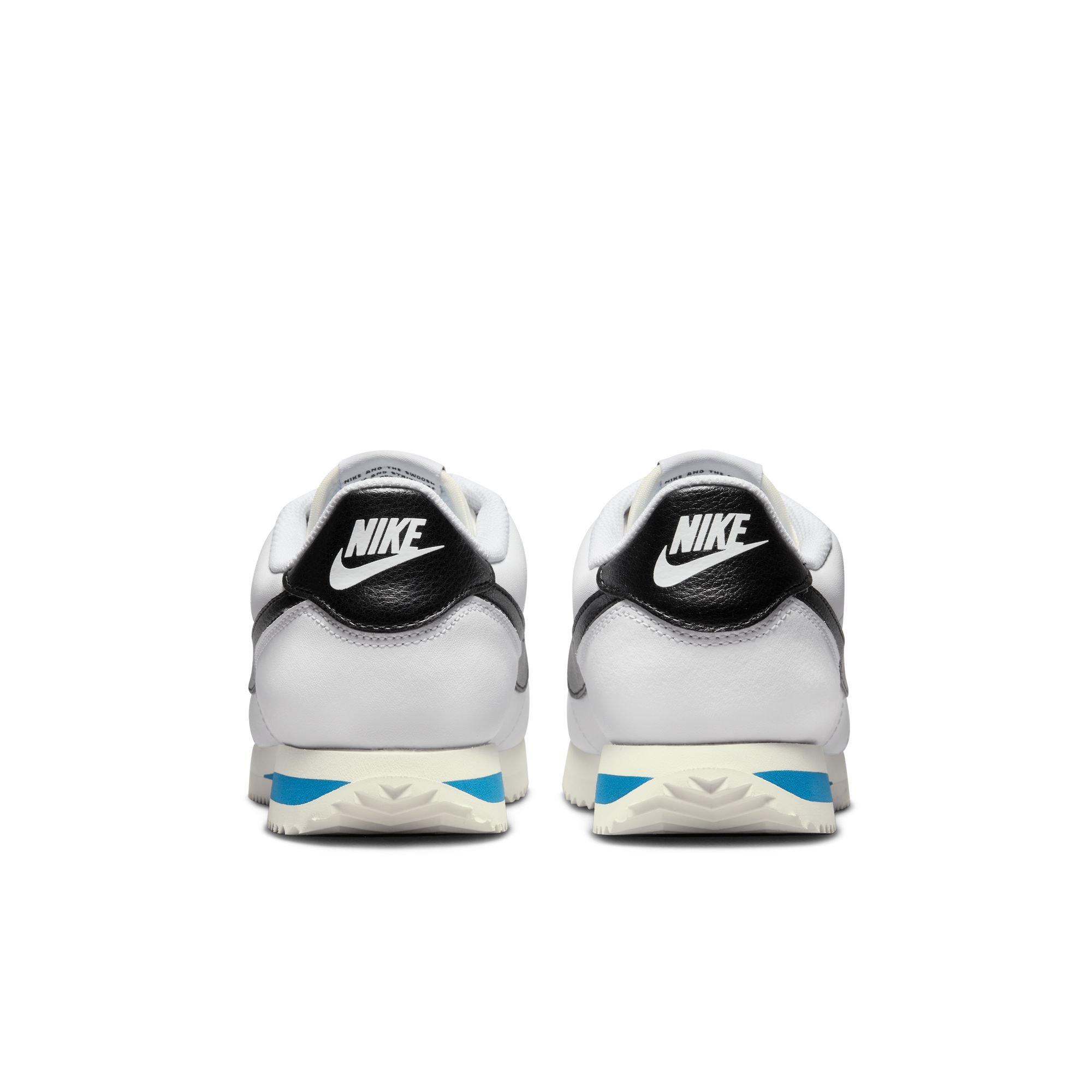 Nike Cortez "White/Black" Women's Shoe - WHITE/BLACK/PHOTO BLUE Thumbnail View 8