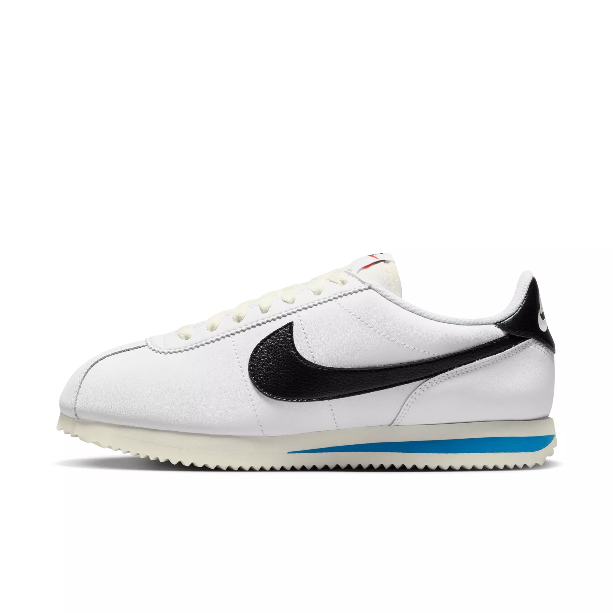 Nike Cortez "White/Black" Women's Shoe - WHITE/BLACK/PHOTO BLUE
