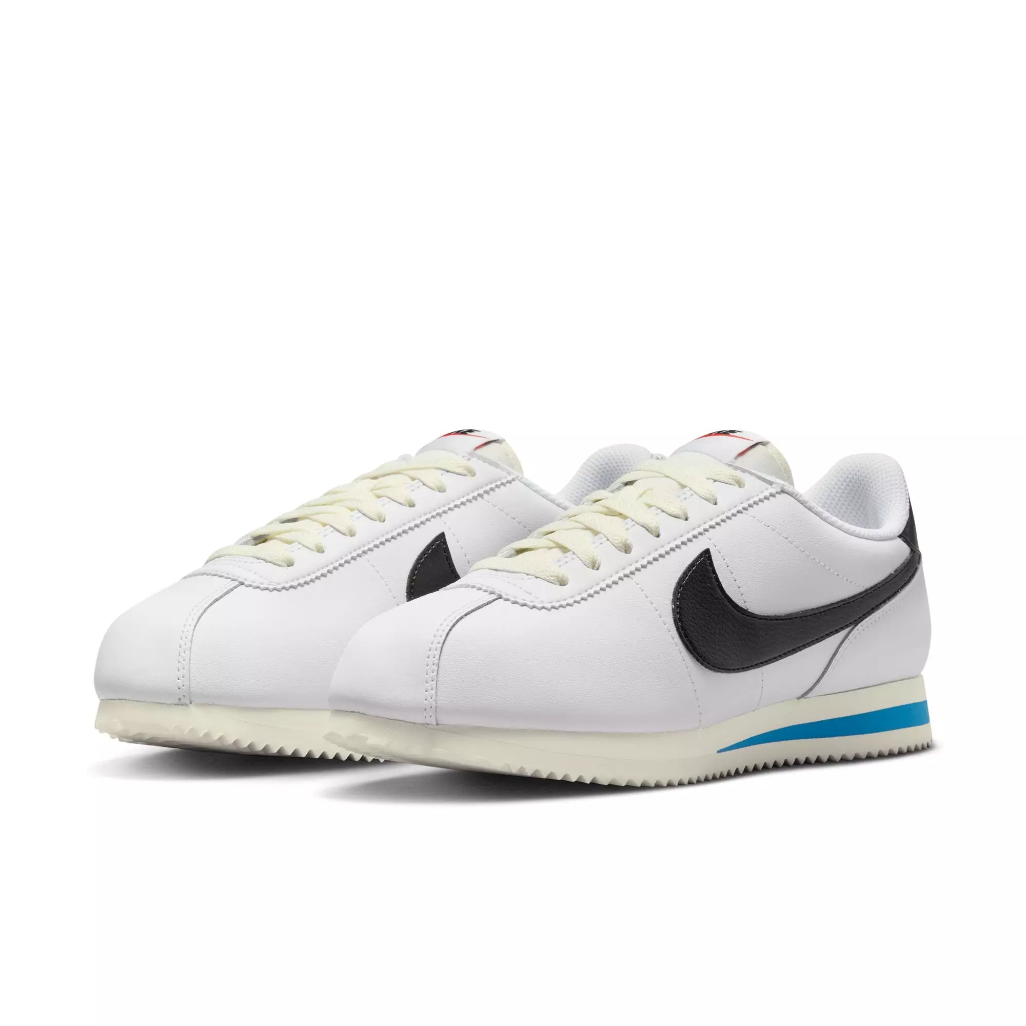 Nike Cortez "White/Black" Women's Shoe - WHITE/BLACK/PHOTO BLUE