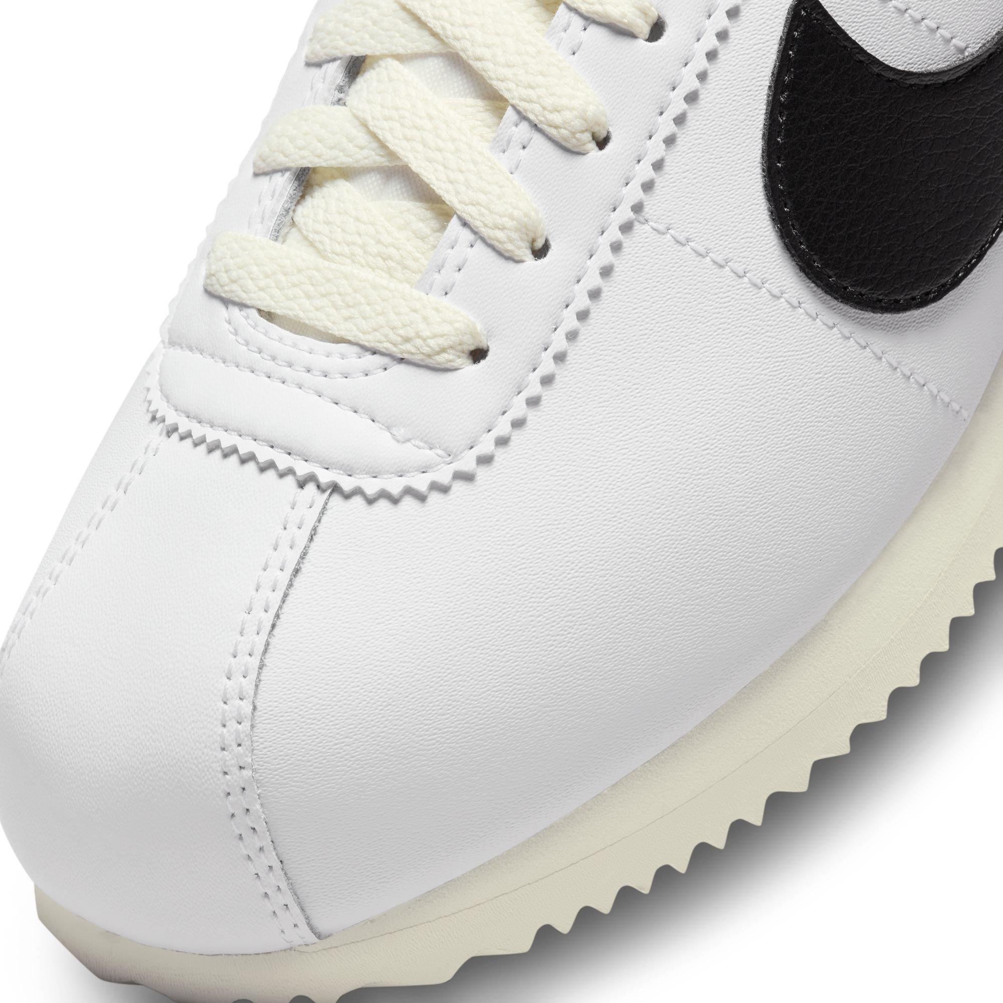Nike Cortez "White/Black" Women's Shoe - WHITE/BLACK/PHOTO BLUE Thumbnail View 4
