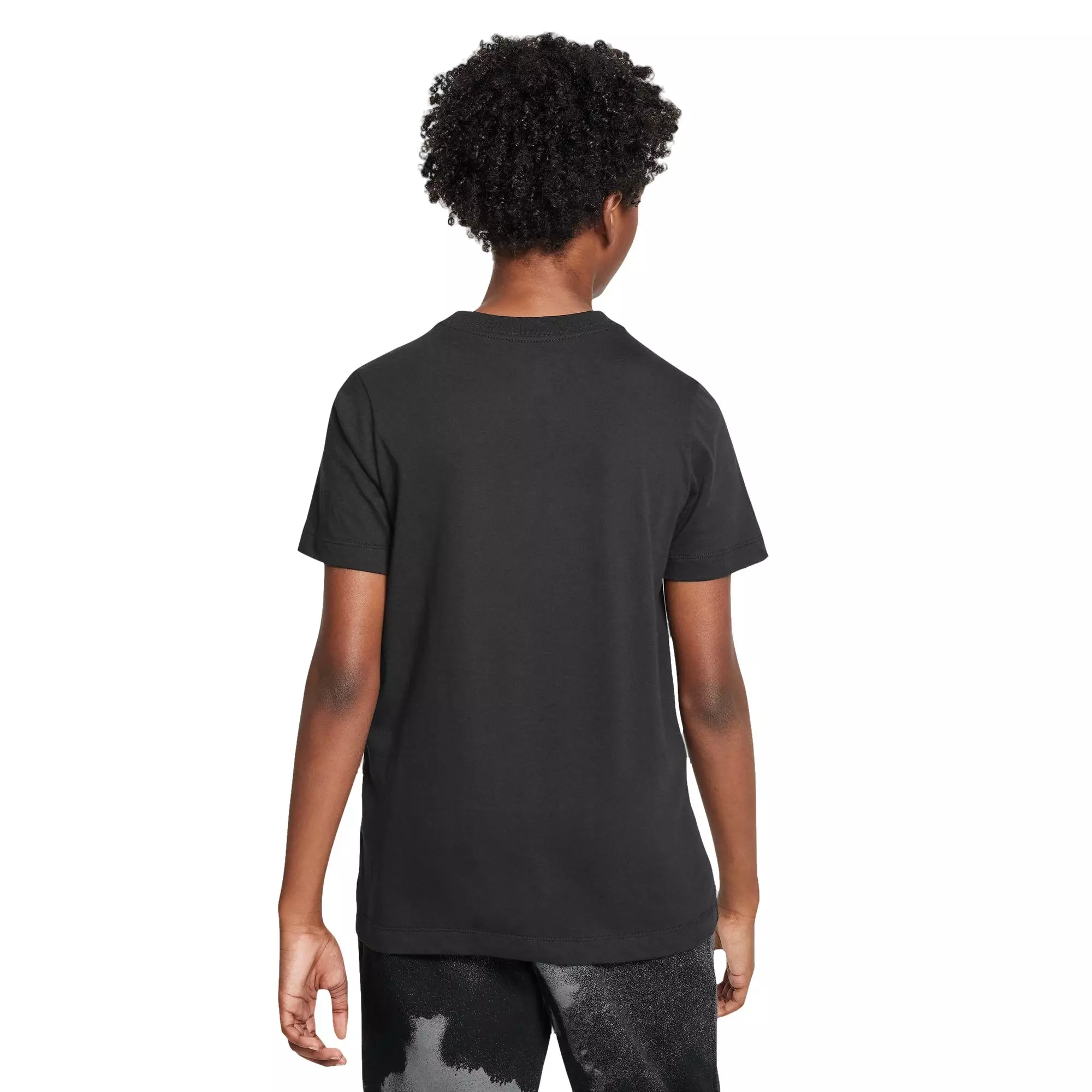 Nike Big Boys' Sportswear Beast Tee - BLACK/BLUE