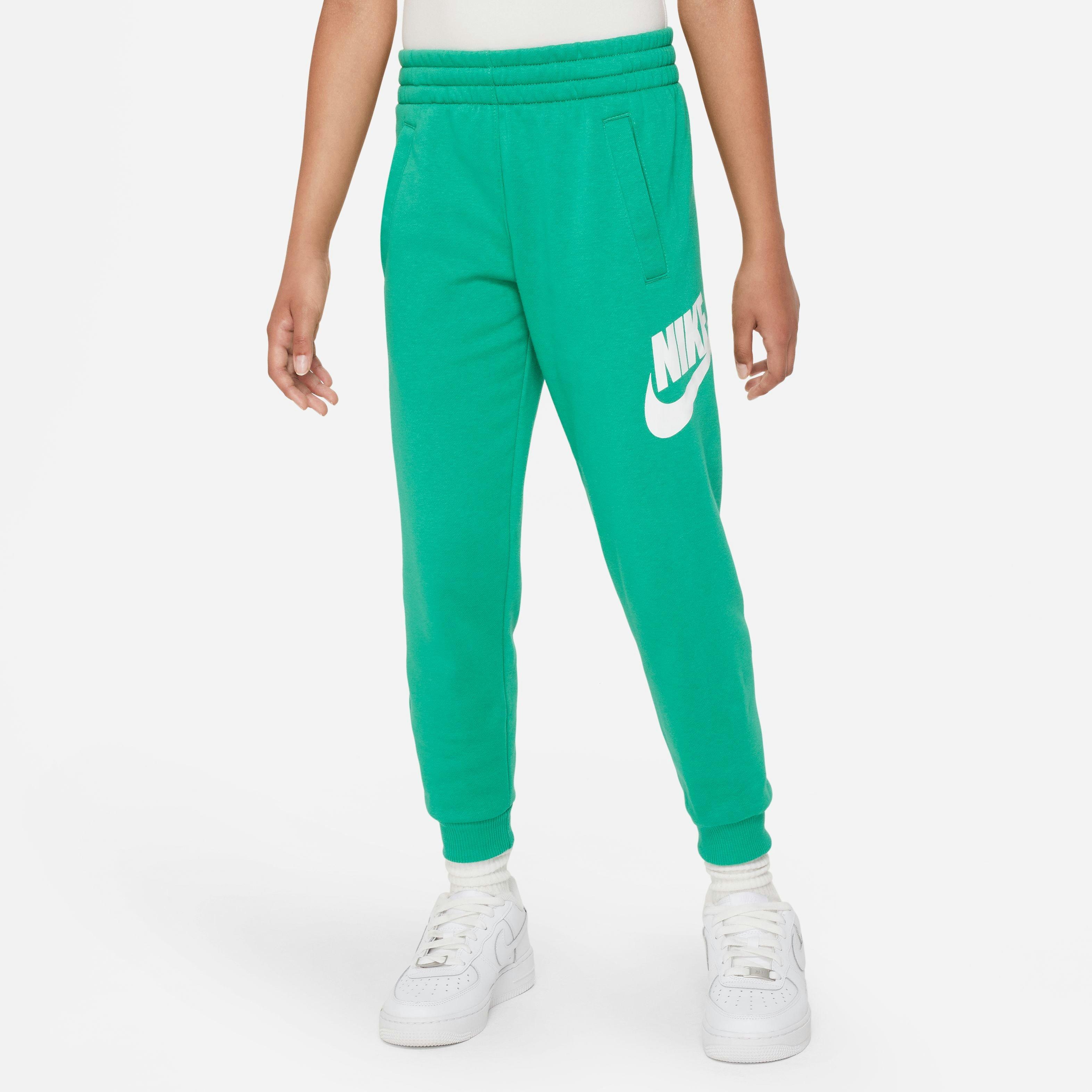 Nike Sportswear Club Fleece Big Kids' Green/White Joggers