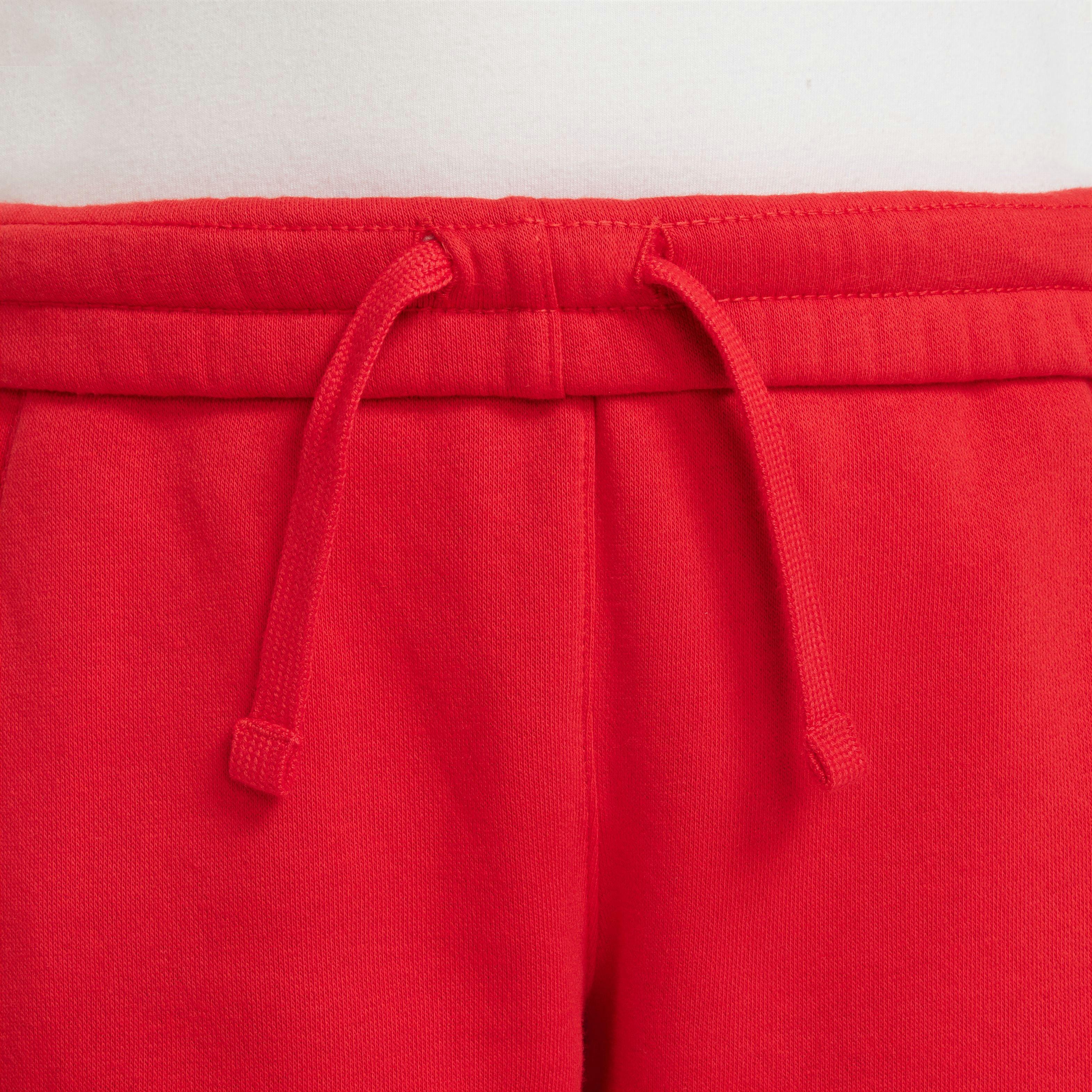 Nike Sportswear Club Fleece Big Kids' Red/White Joggers