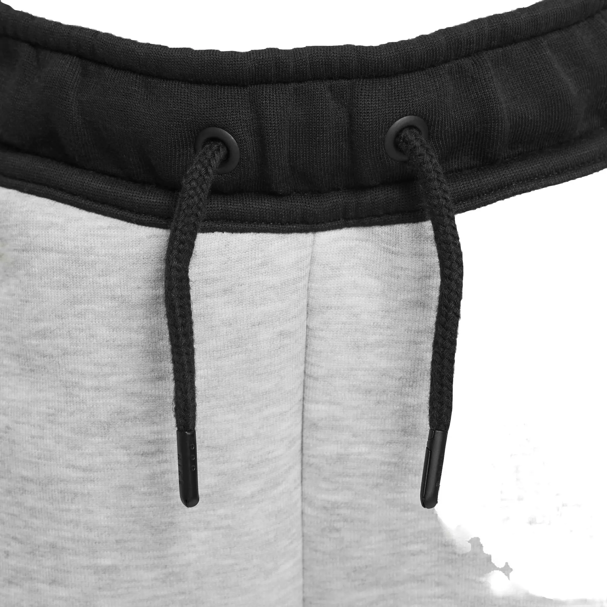 Nike Big Boys' Sportswear Tech Fleece Pants-Grey/Black/White - GREY/BLACK/WHITE