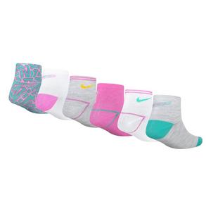 Nike Big Girls' Join The Club 6-Pack Ankle Socks