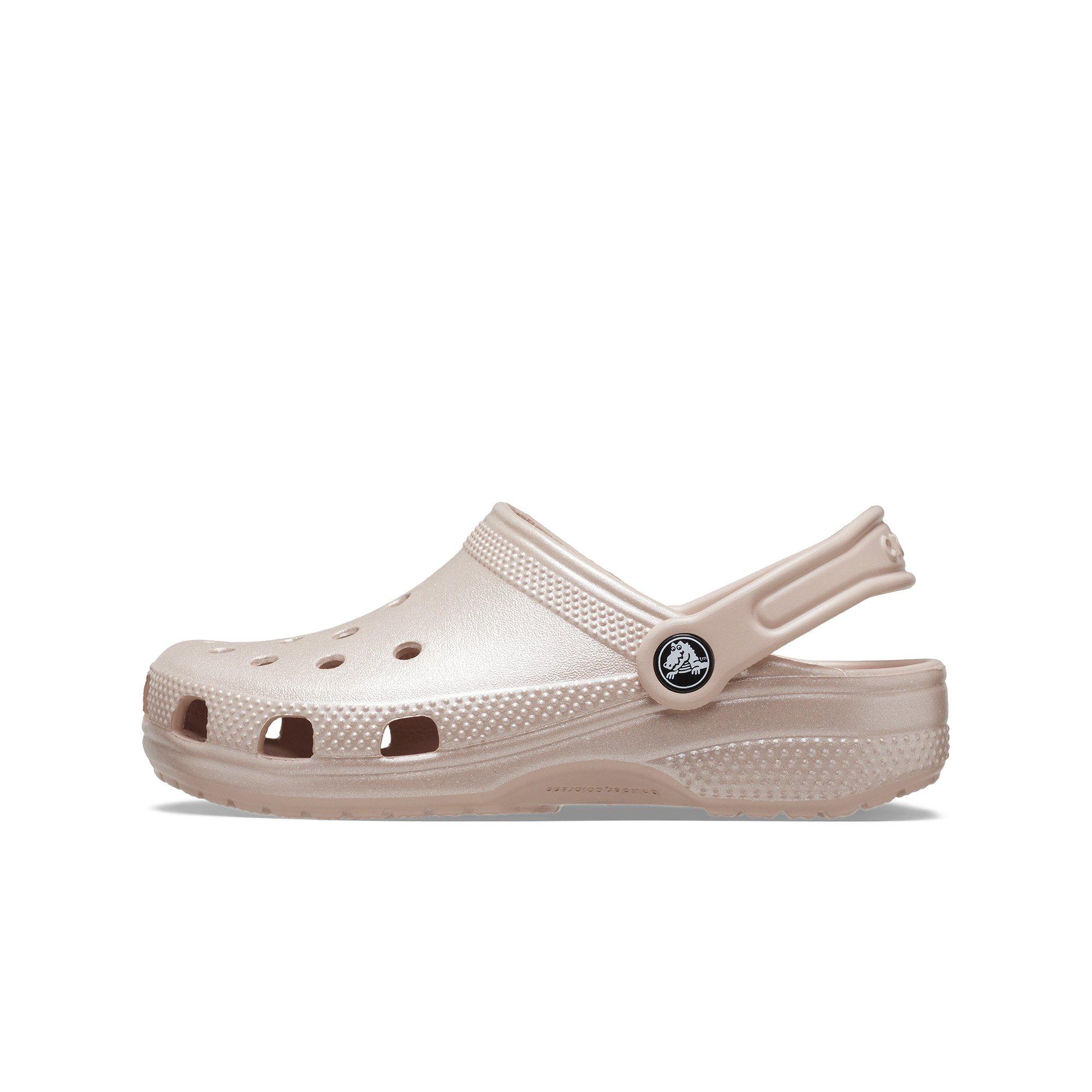 Crocs Classic Grade School Girls' "Shimmer" Clog