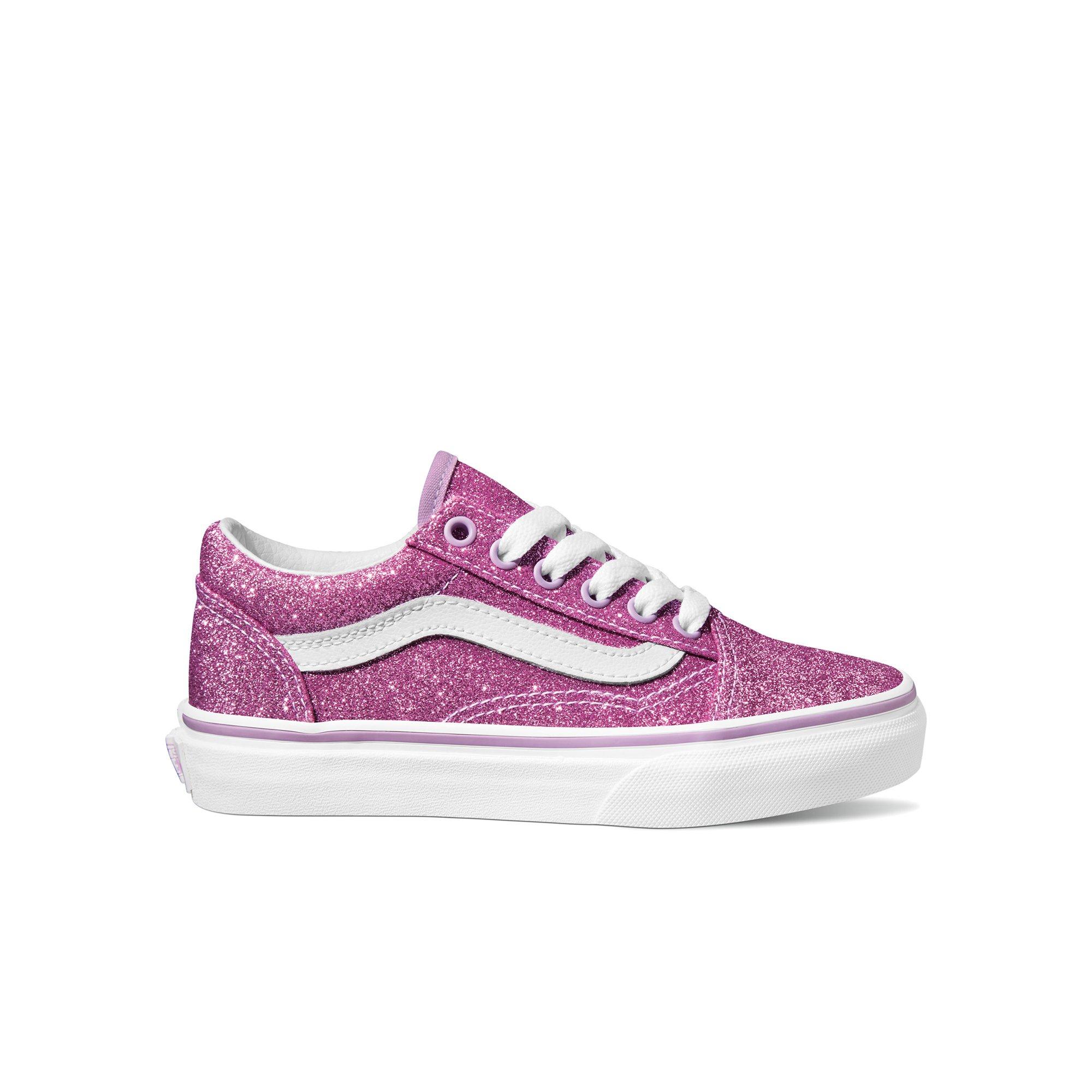 Girls on sale purple vans