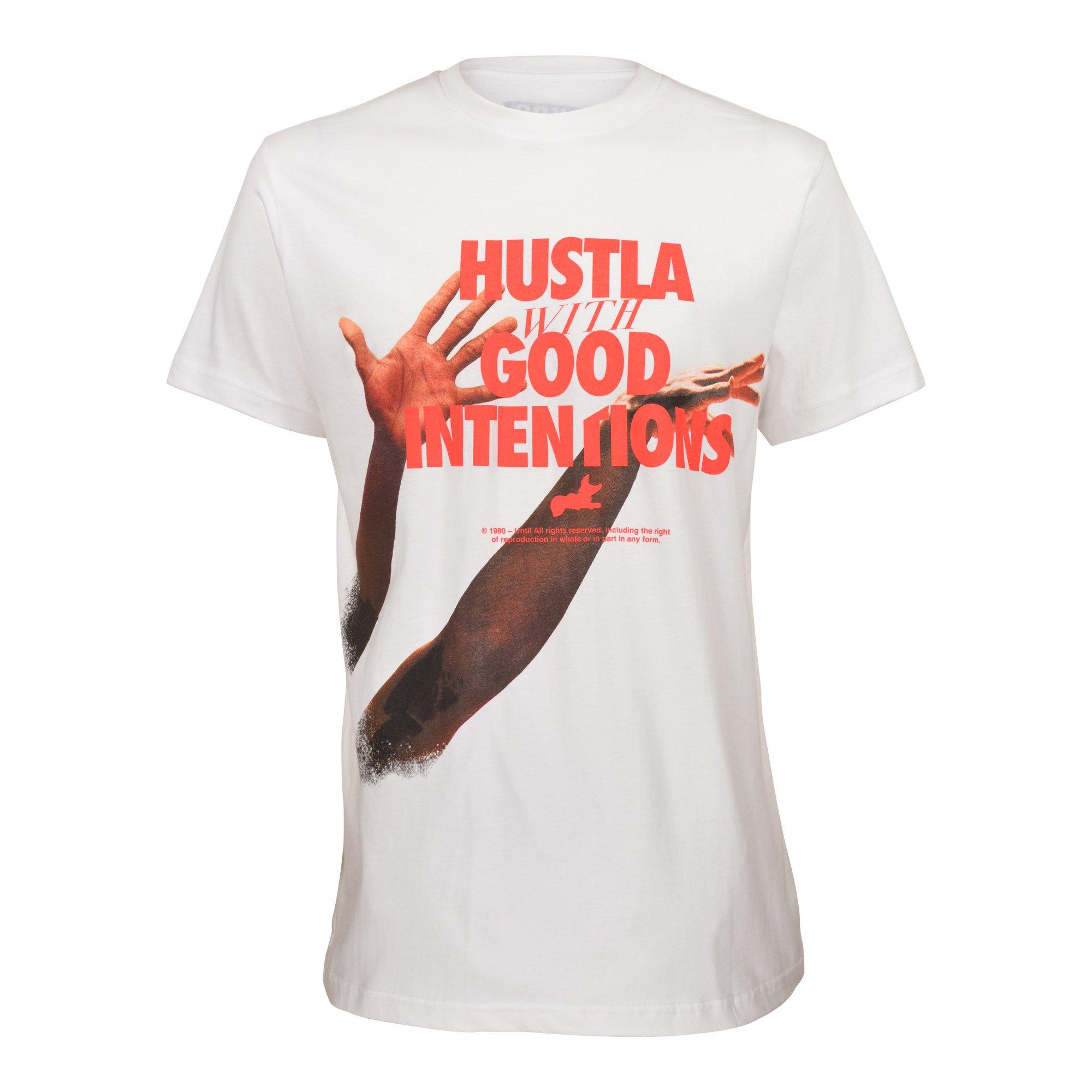 AKOO Men's Good Intentions Tee-White - WHITE Thumbnail View 1