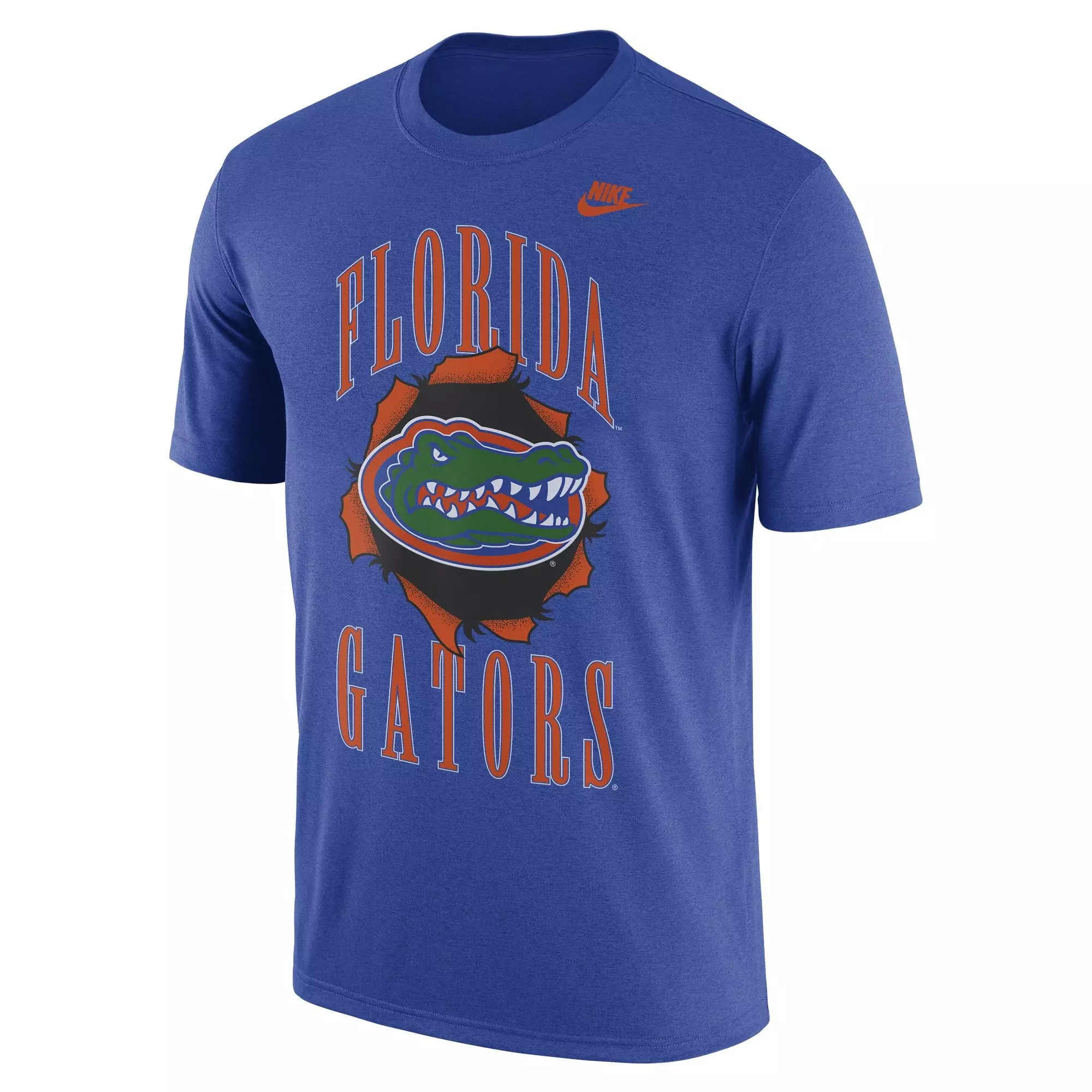 Nike Men's Florida Gators Back 2 School Short Sleeve Tee - BLUE