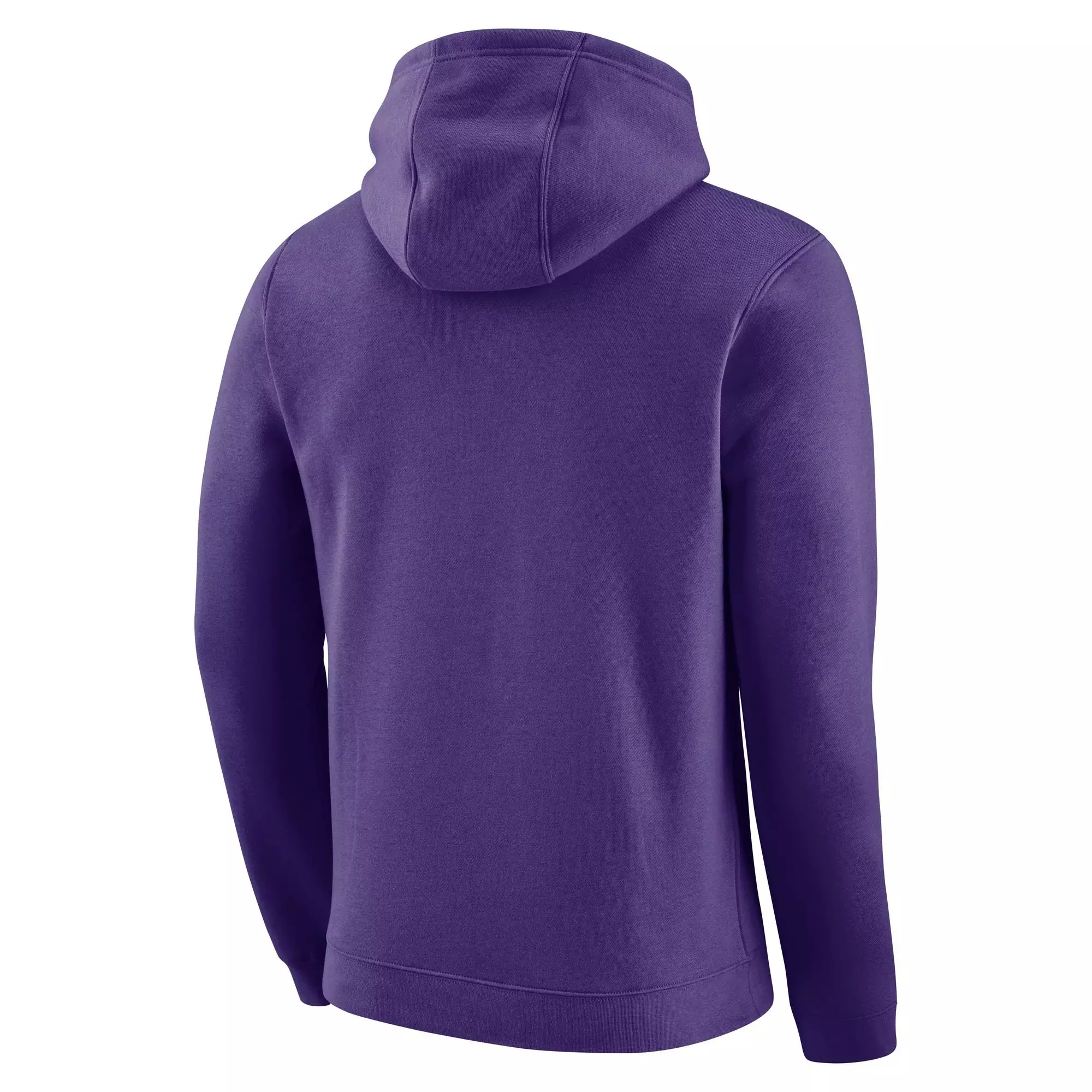 Nike Men's LSU Tigers Club Fleece Pullover Hoodie - PURPLE