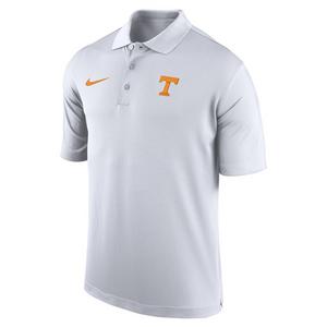 Men's Nike Tennessee Volunteers Dri-Fit Stripe Polo (Orange) XLarge