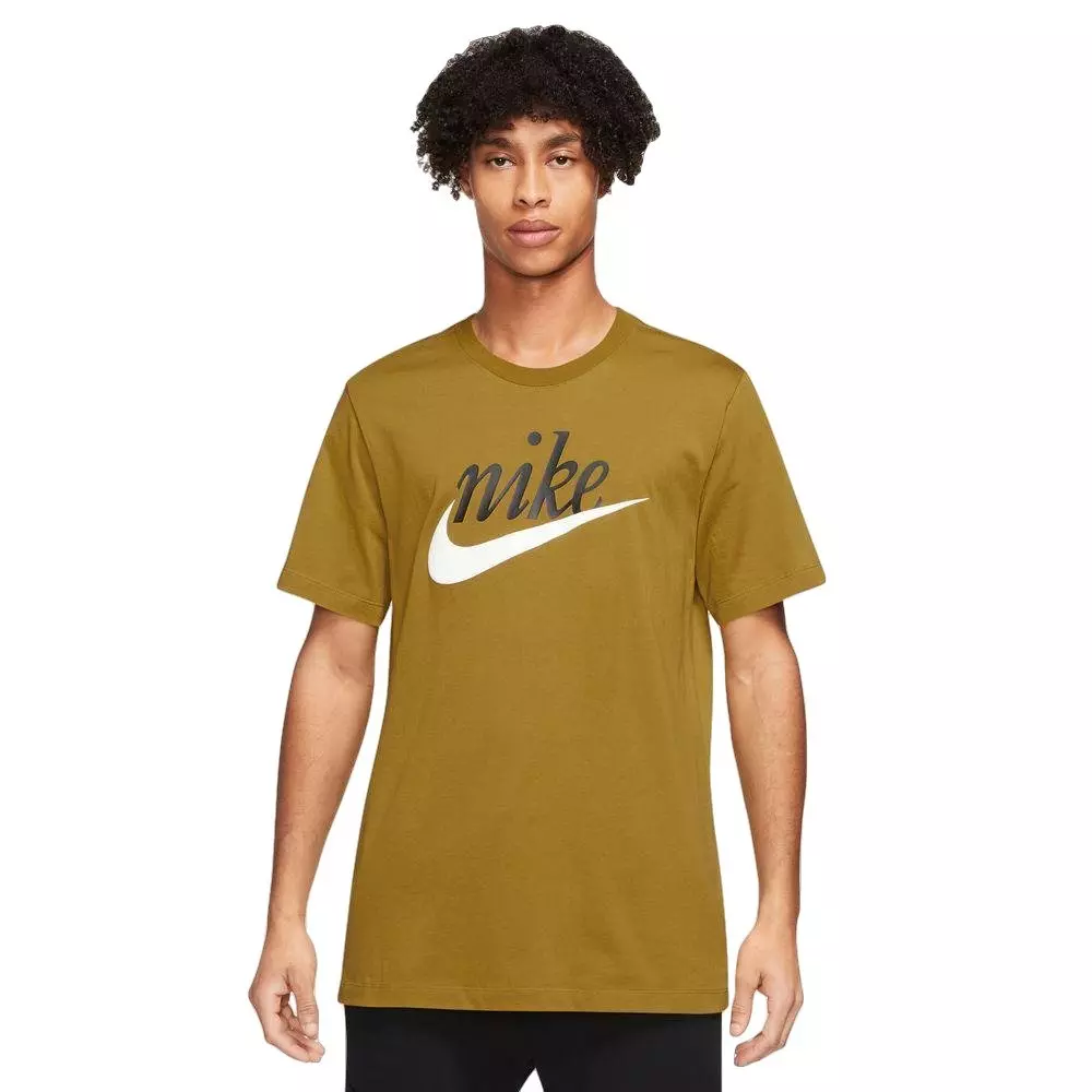 Nike Men's Sportswear Futura Tee 2 - Bronzine - GOLD