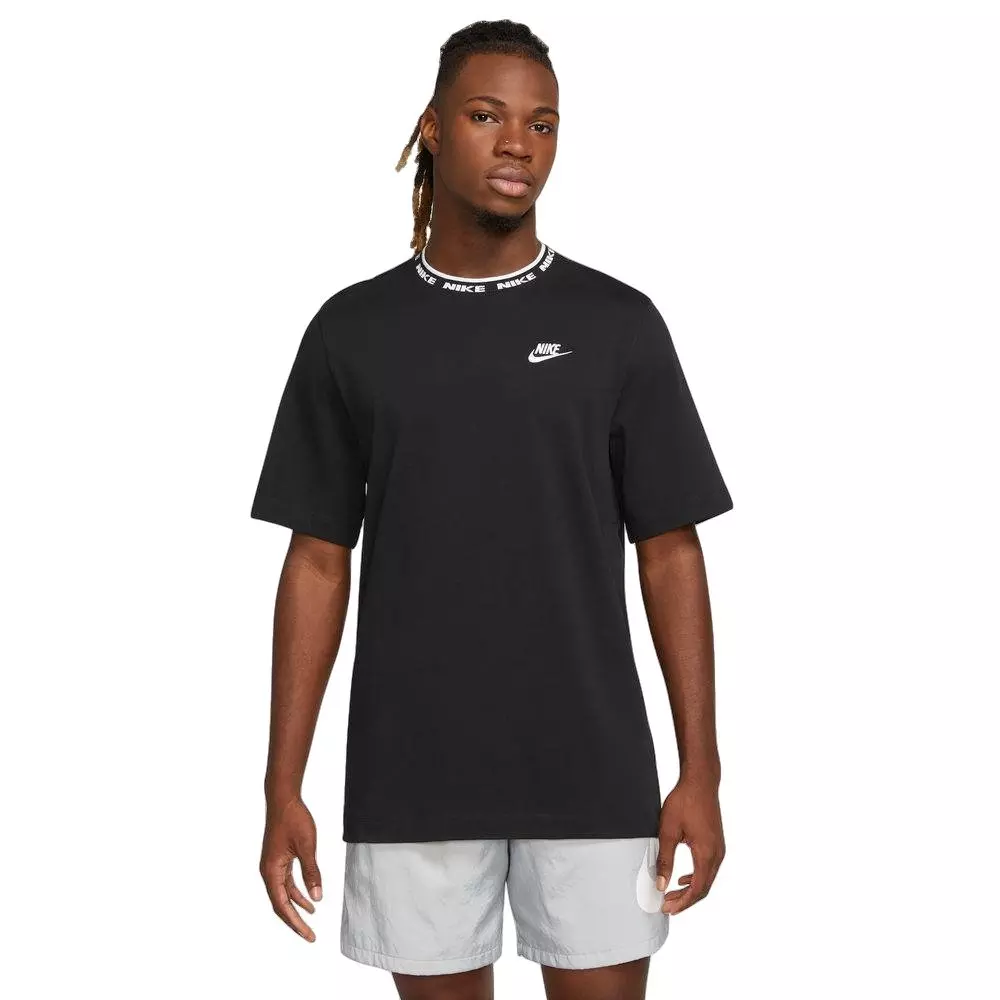Nike Men's Club LBR Tee - Black - BLACK