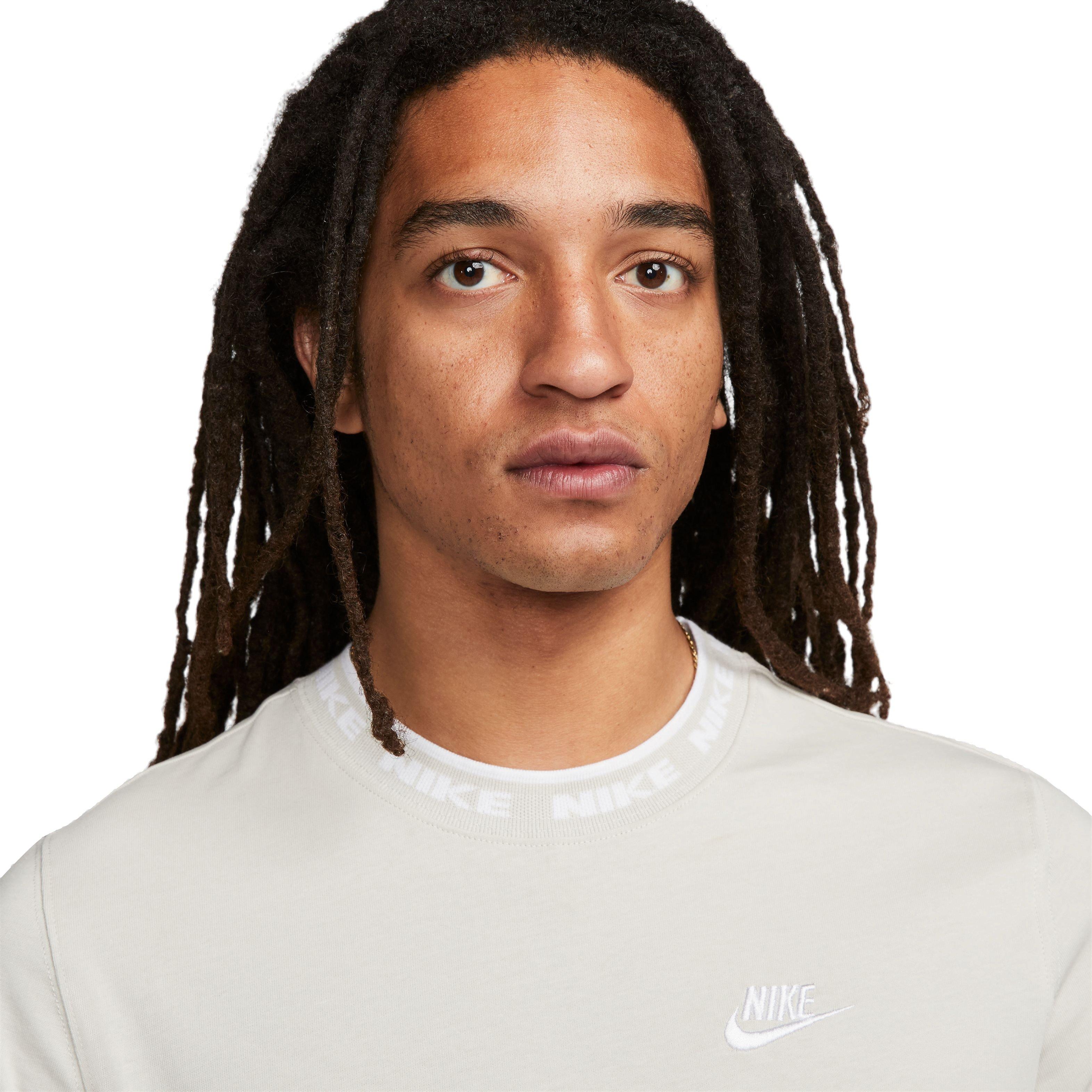 Nike Men's Club Short-Sleeve Top - BONE Thumbnail View 3