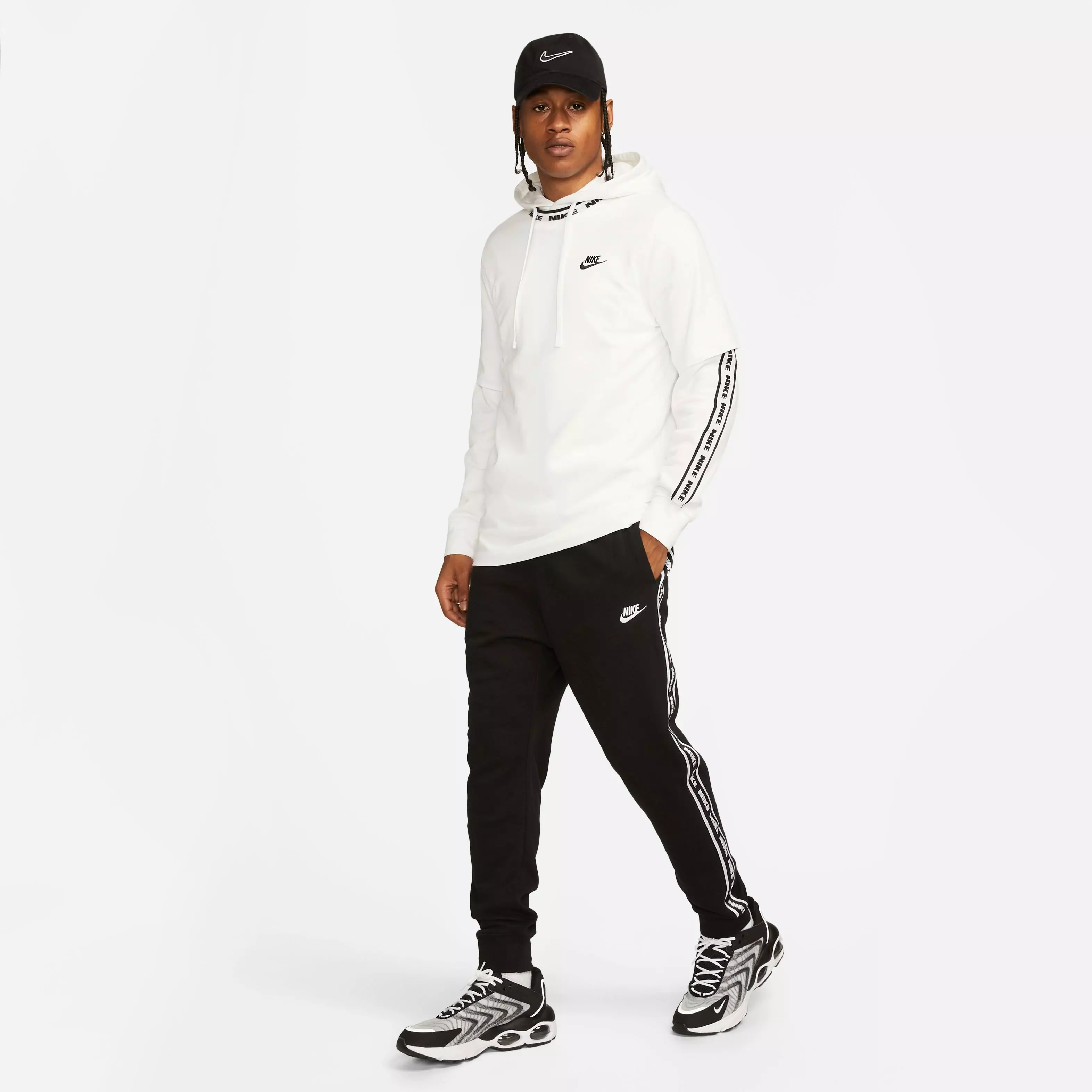 Nike Men's Club LBR Tee - White - WHITE