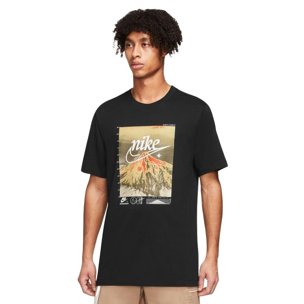 Nike Men's Mountain Photo Tee - Black - BLACK Thumbnail View 1