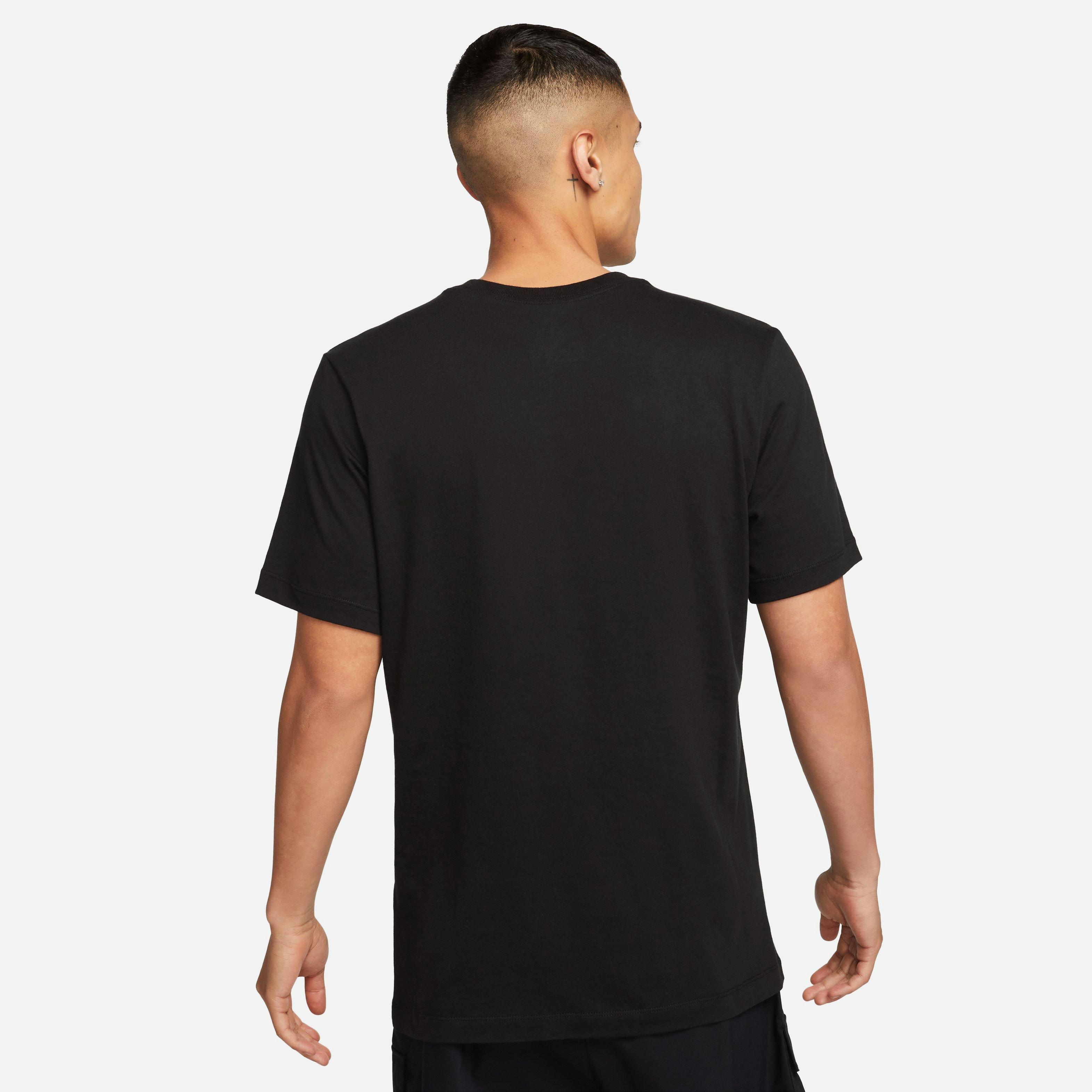 Nike Men's Mountain Photo Tee - Black - BLACK Thumbnail View 7