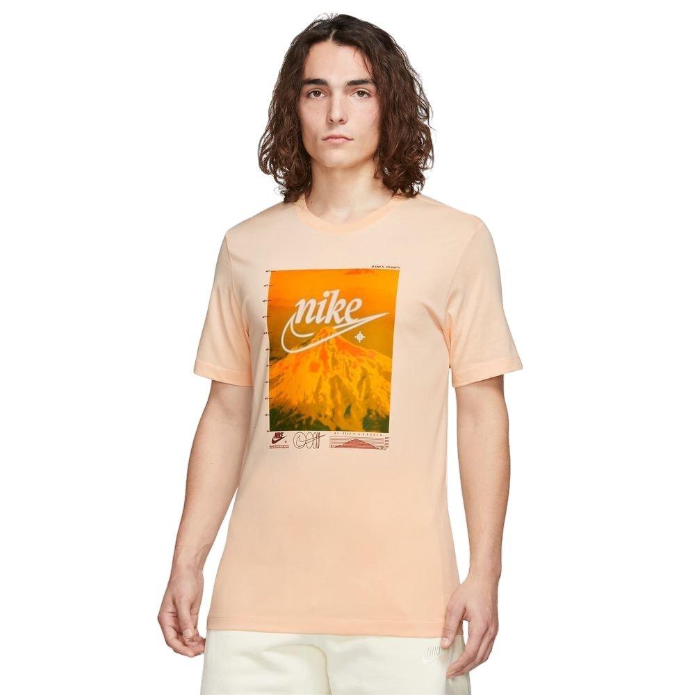 Mens orange store nike t shirt