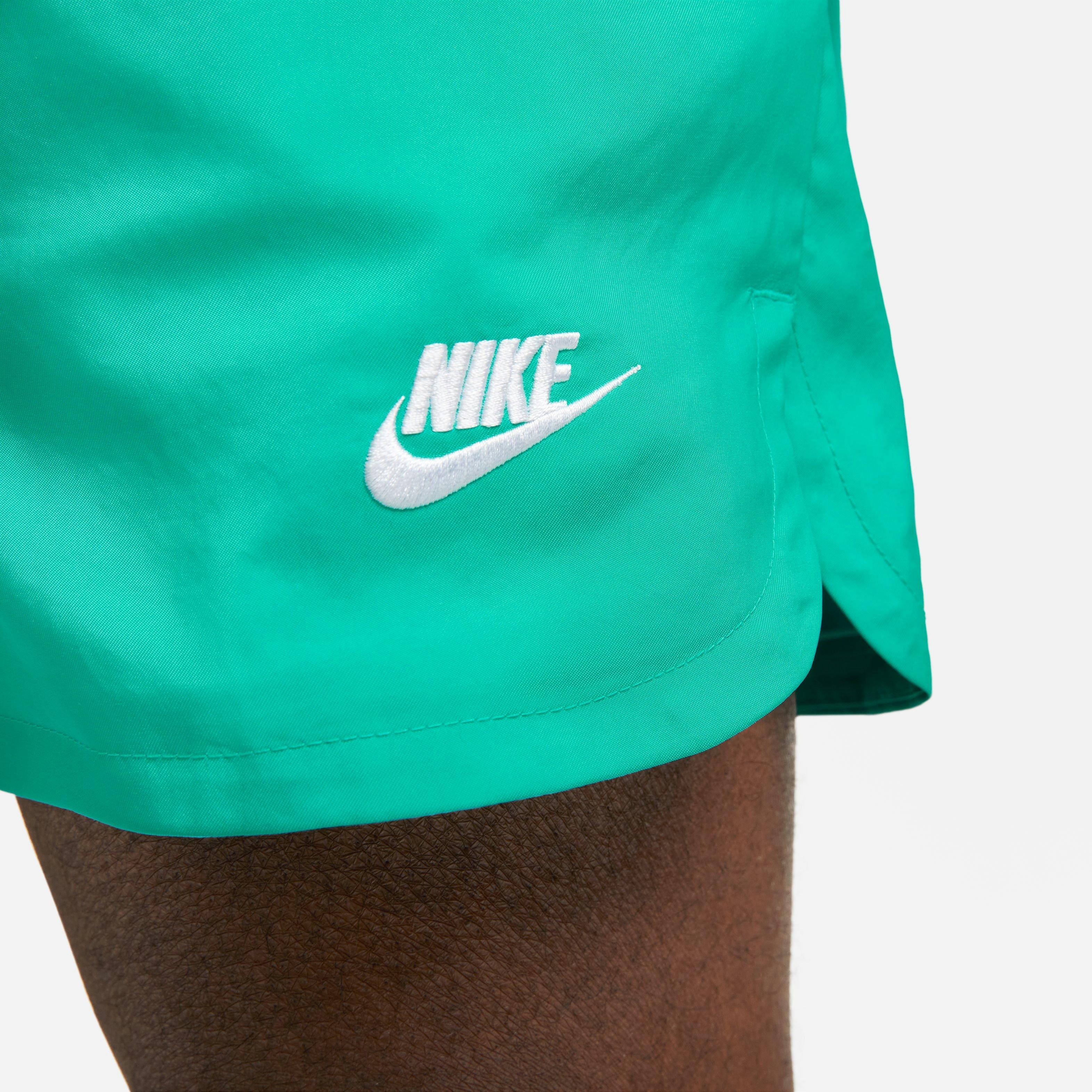 Nike Men's Sportswear Sport Essentials Woven Lined Flow Shorts-Jade - JADE Thumbnail View 8