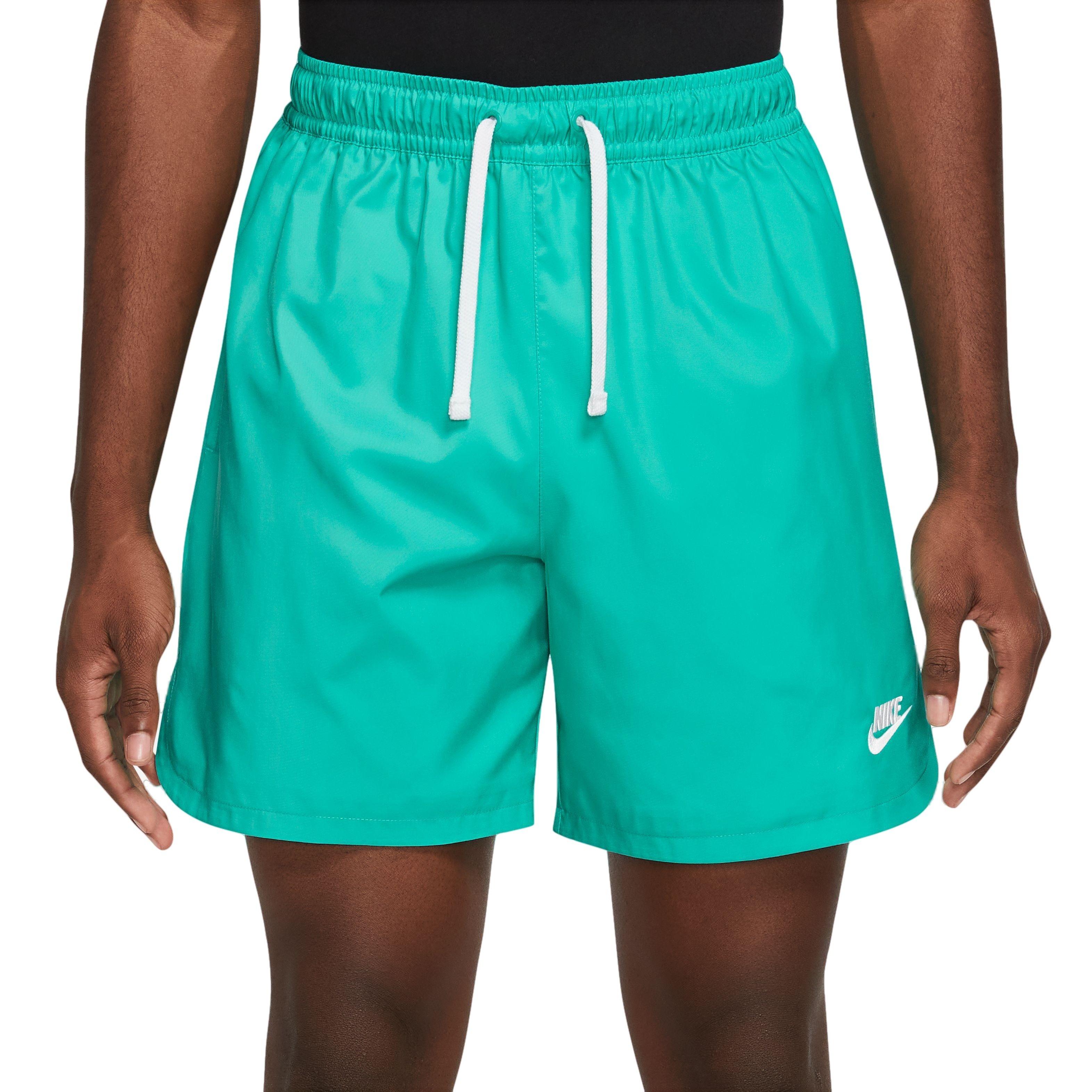 Nike Men's Sportswear Sport Essentials Woven Lined Flow Shorts-Jade - JADE Thumbnail View 1