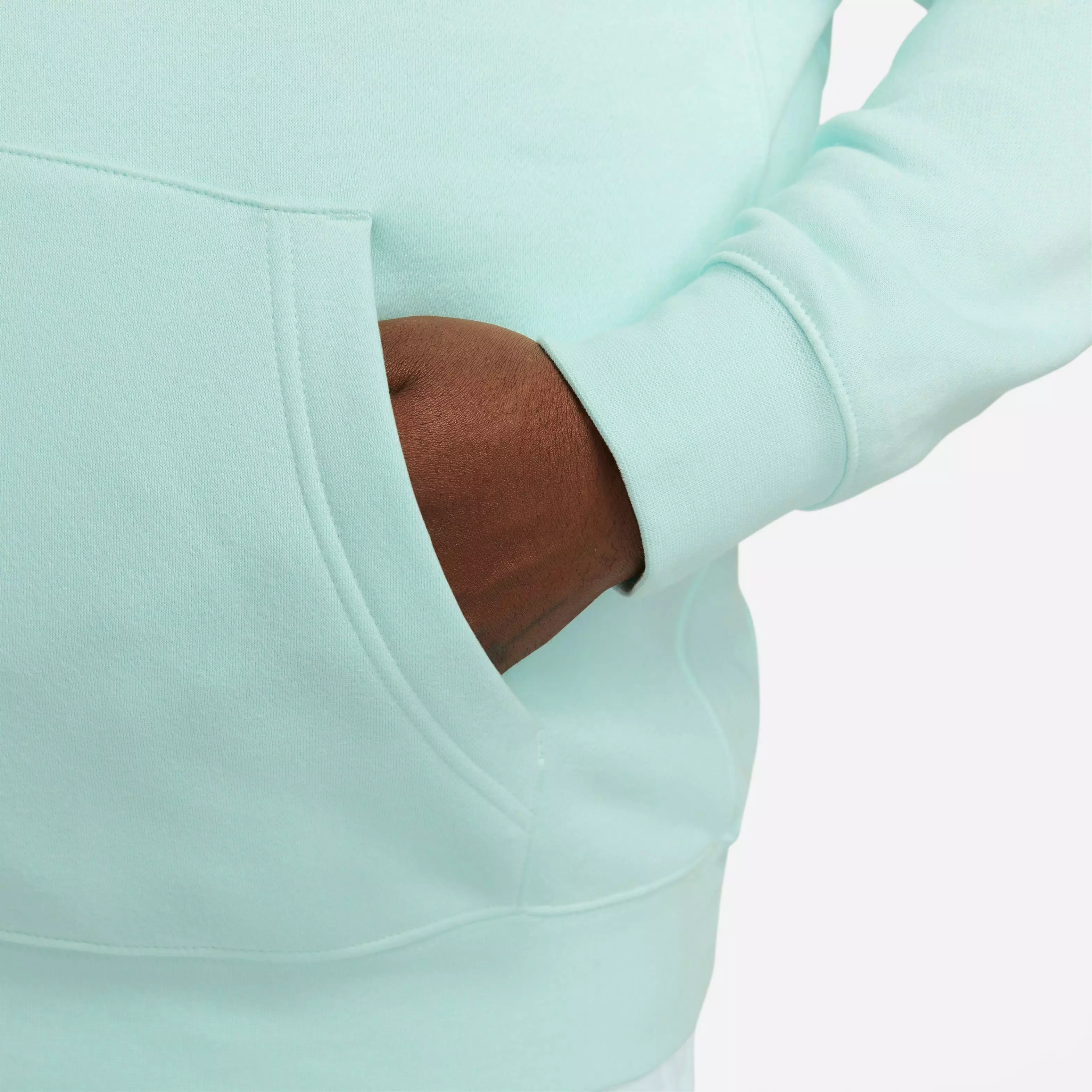 Nike Men's Sportswear Club Fleece Pullover Hoodie-Jade - JADE