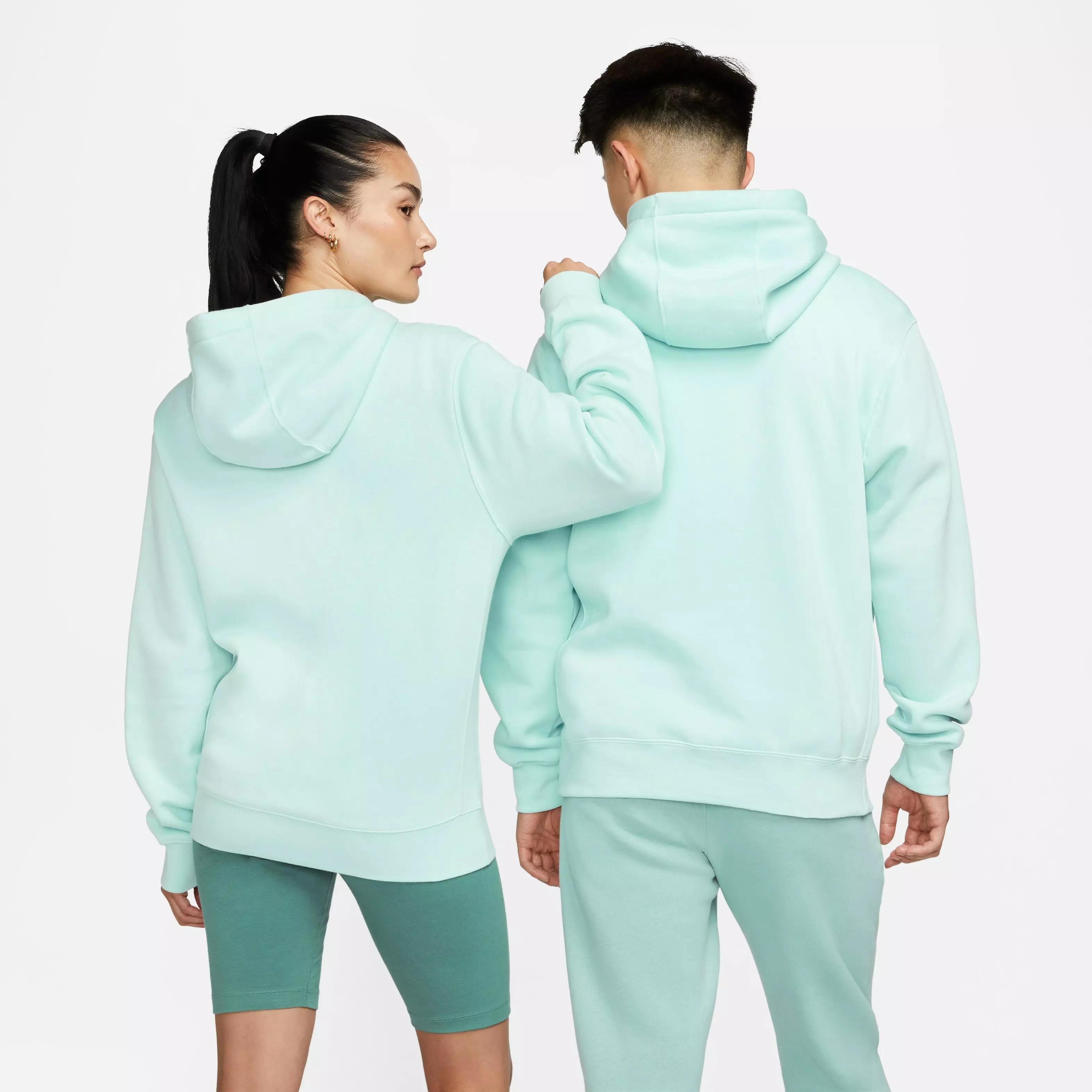 Nike Men's Sportswear Club Fleece Pullover Hoodie-Jade - JADE