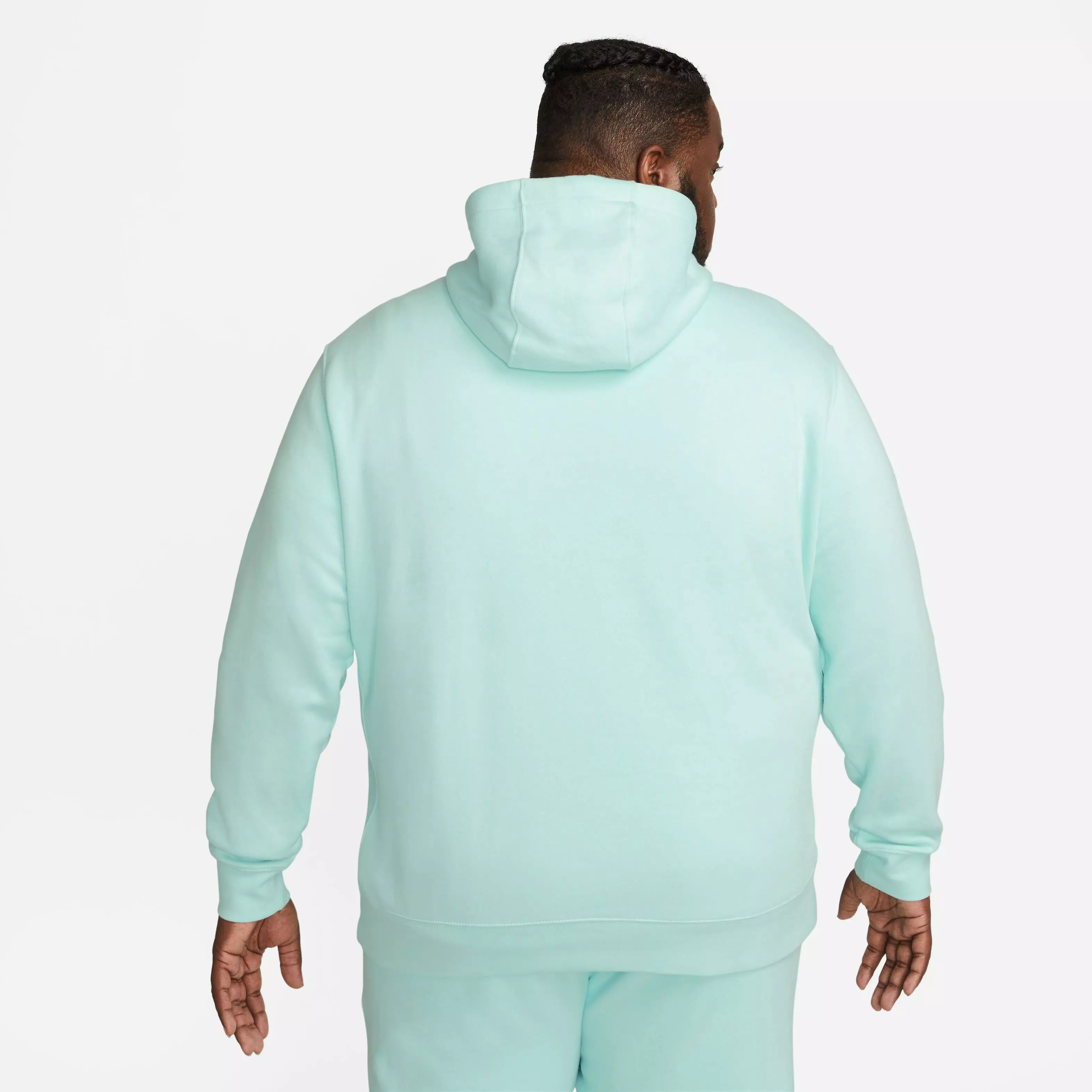 Nike Men's Sportswear Club Fleece Pullover Hoodie-Jade - JADE