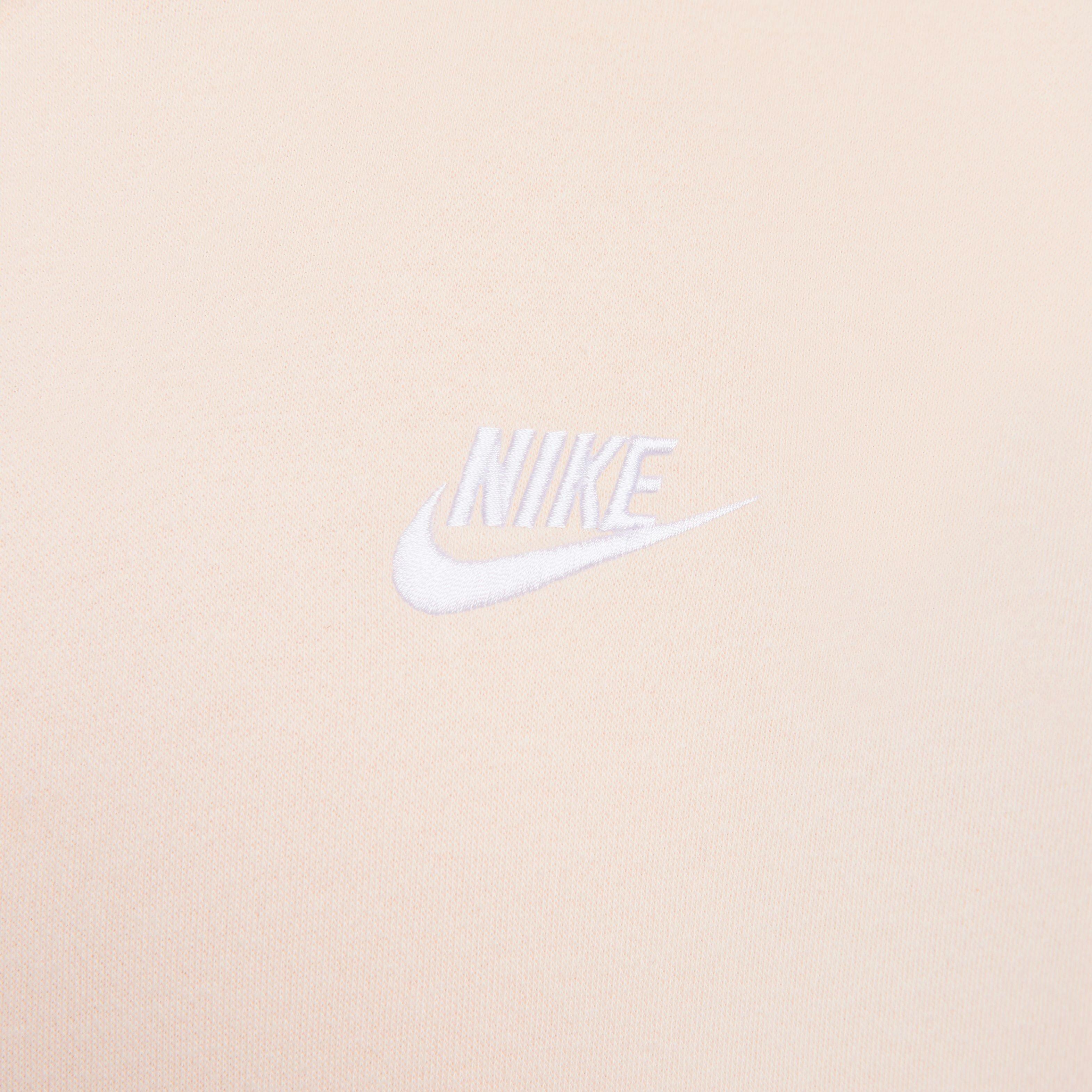 Nike Men's Sportswear Club Fleece Pullover Hoodie-Lt Pink - LT PINK Thumbnail View 17