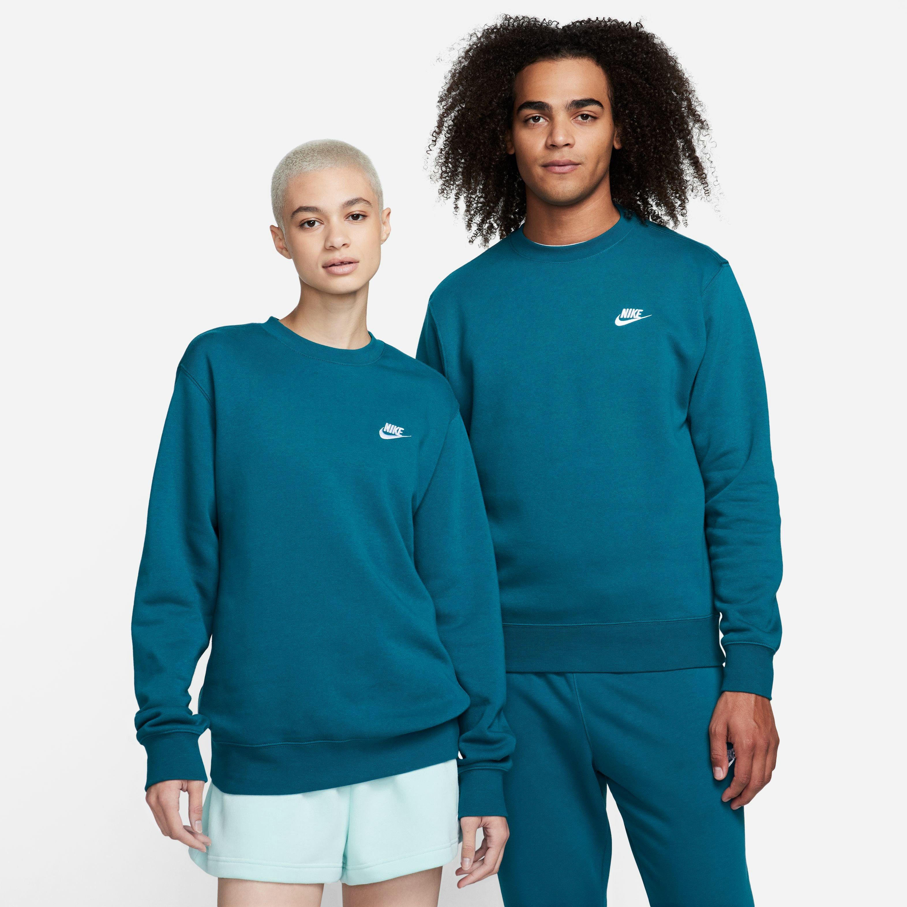 SPORTSWEAR CLUB FLEECE CREW GEODE TEAL