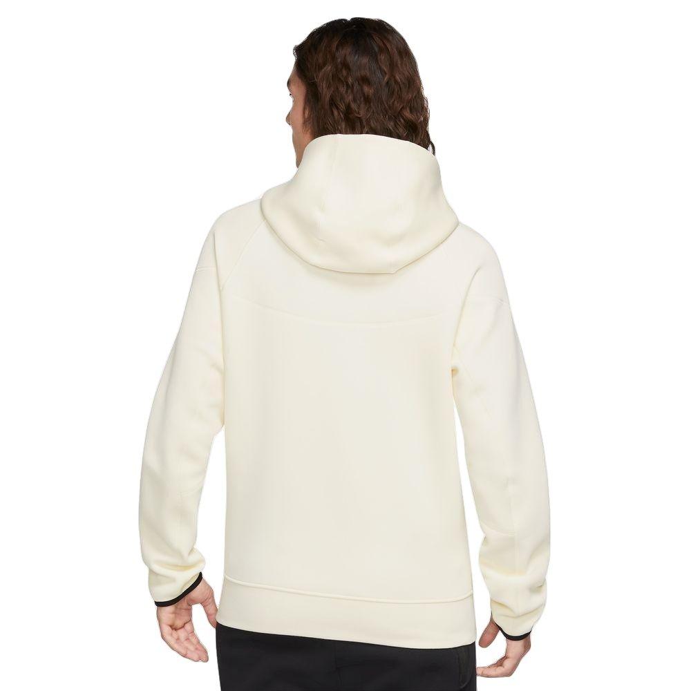 Nike Men's Tech Fleece Full Zip Windrunner Hoodie - Coconut Milk - CREAM Thumbnail View 2