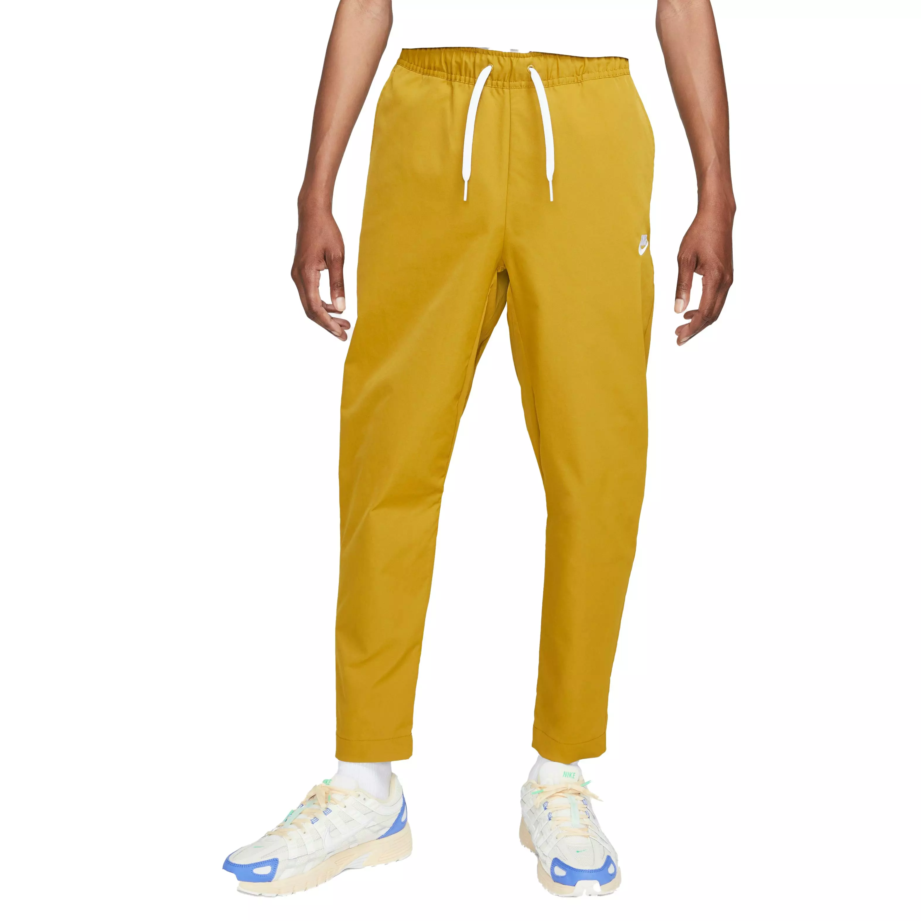Nike Men's Club Woven Taper Pants - Brozine - GOLD