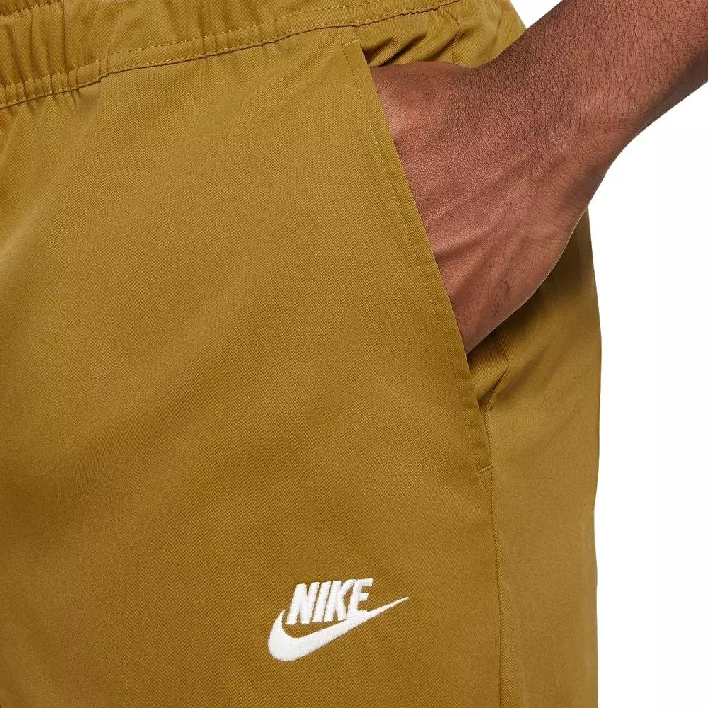 Nike Men's Club Woven Taper Pants - Brozine - GOLD