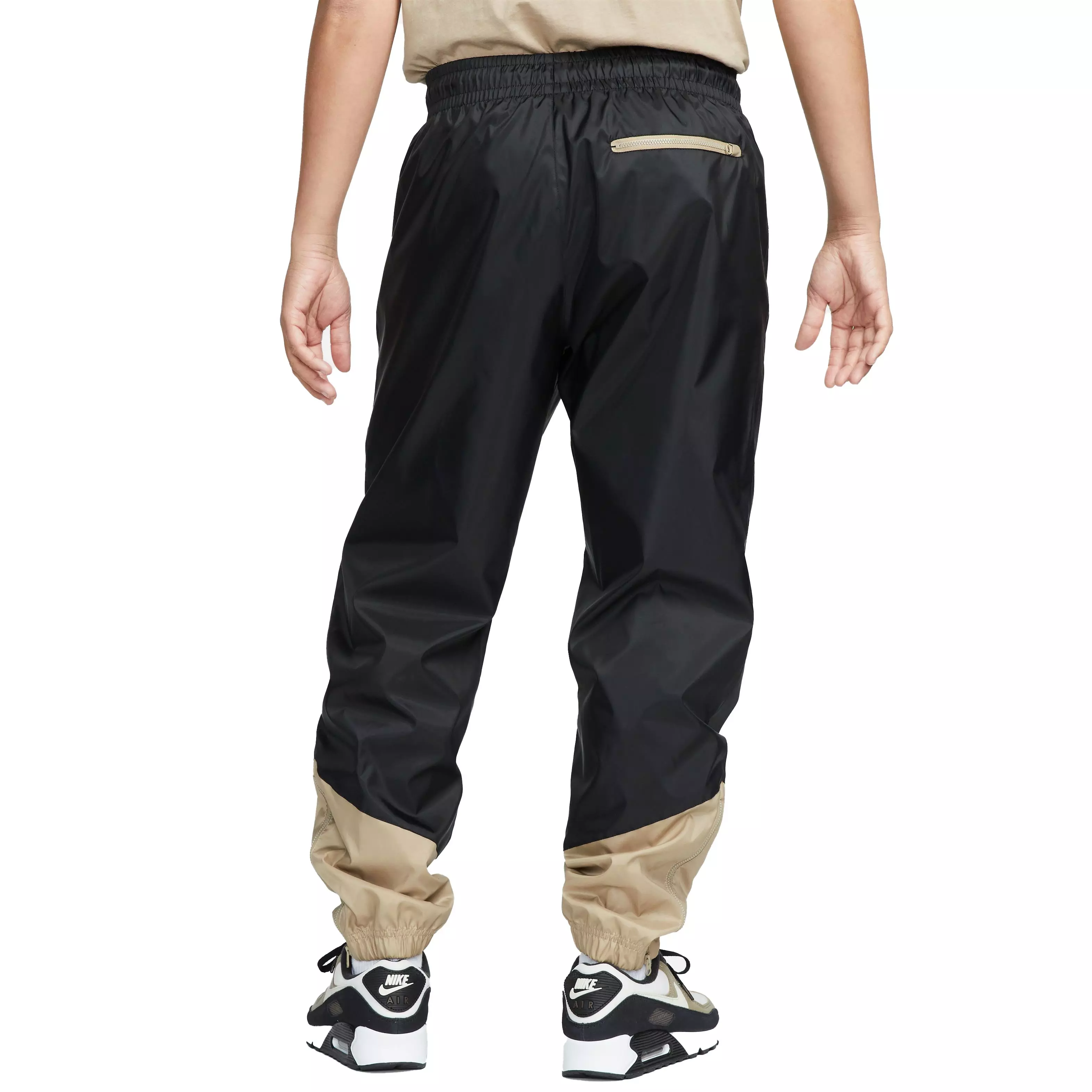 Nike Men's Windrunner Woven Land Jogger - Black/Khaki - BLACK/KHAKI