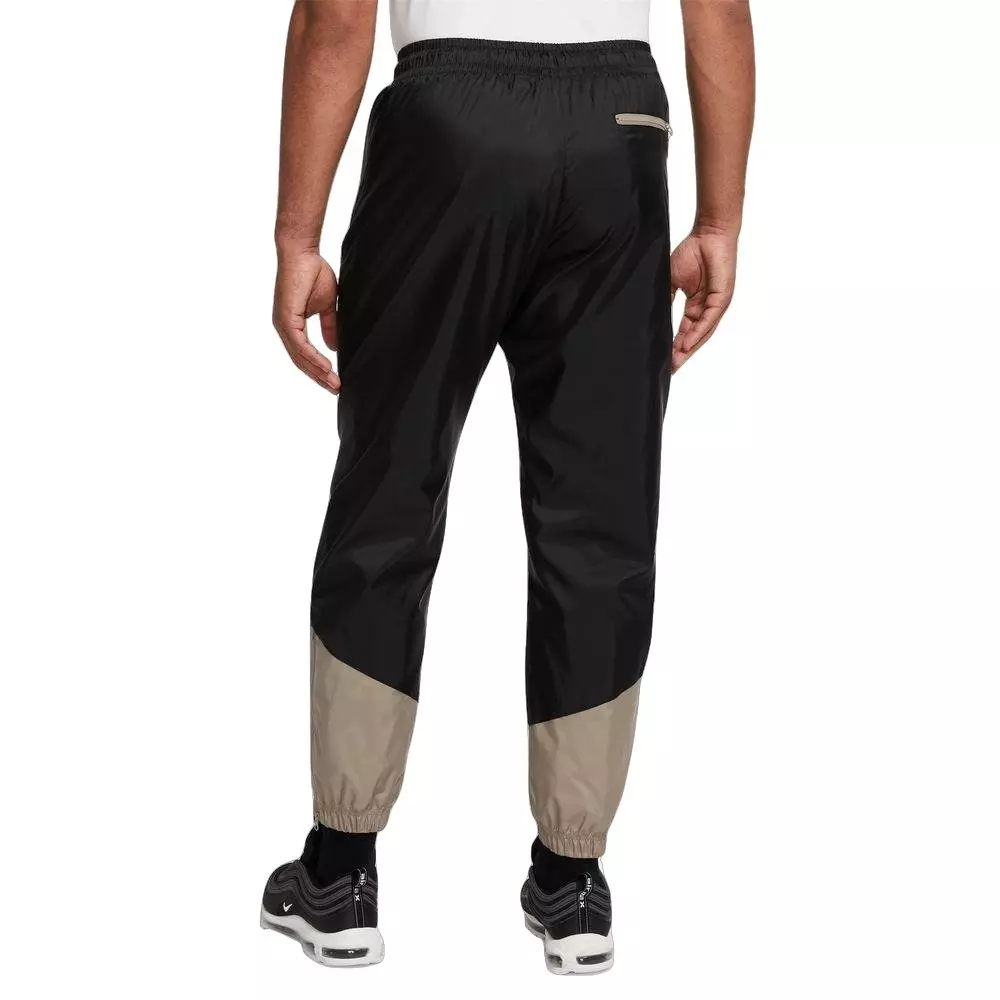 Nike Men's Windrunner Woven Land Jogger - Black/Khaki - BLACK/KHAKI