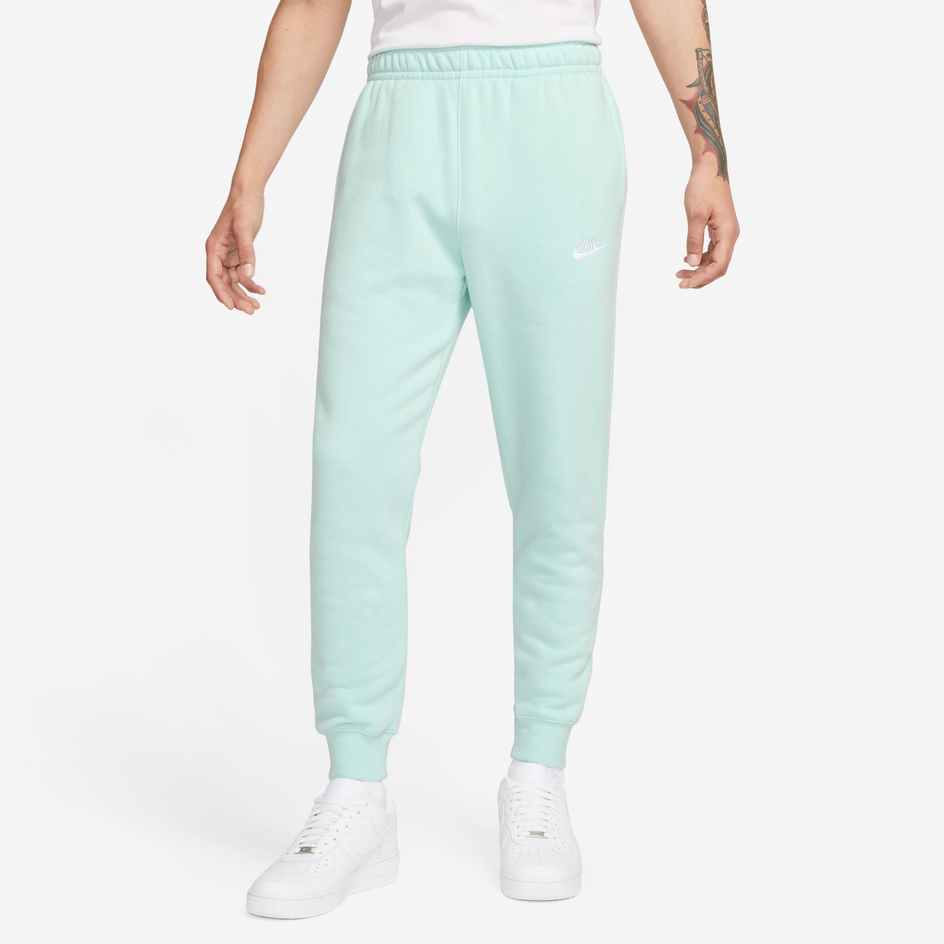Nike Men's Sportswear Club Fleece Joggers - Jade - JADE Thumbnail View 8
