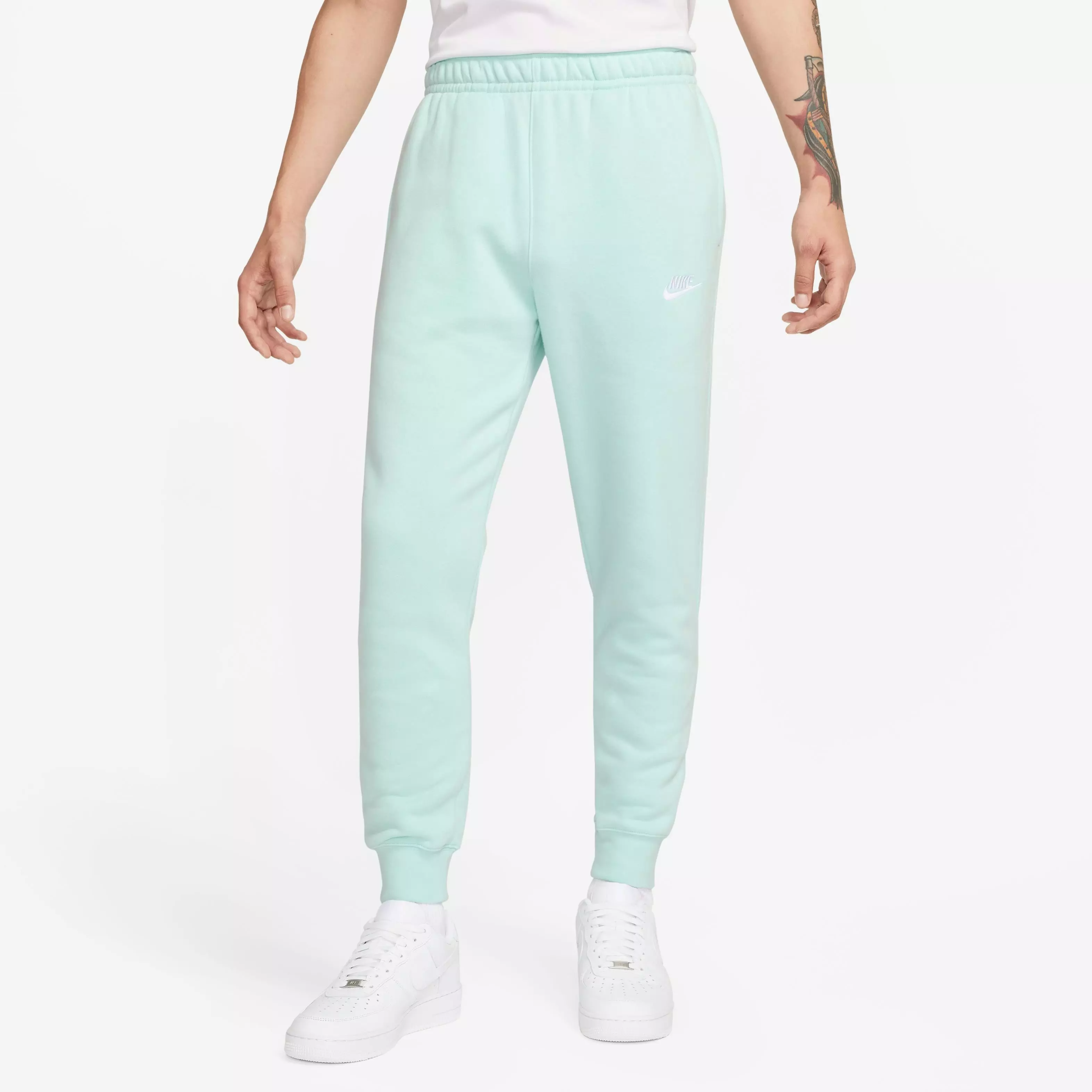 Nike Men's Sportswear Club Fleece Joggers-Jade - JADE