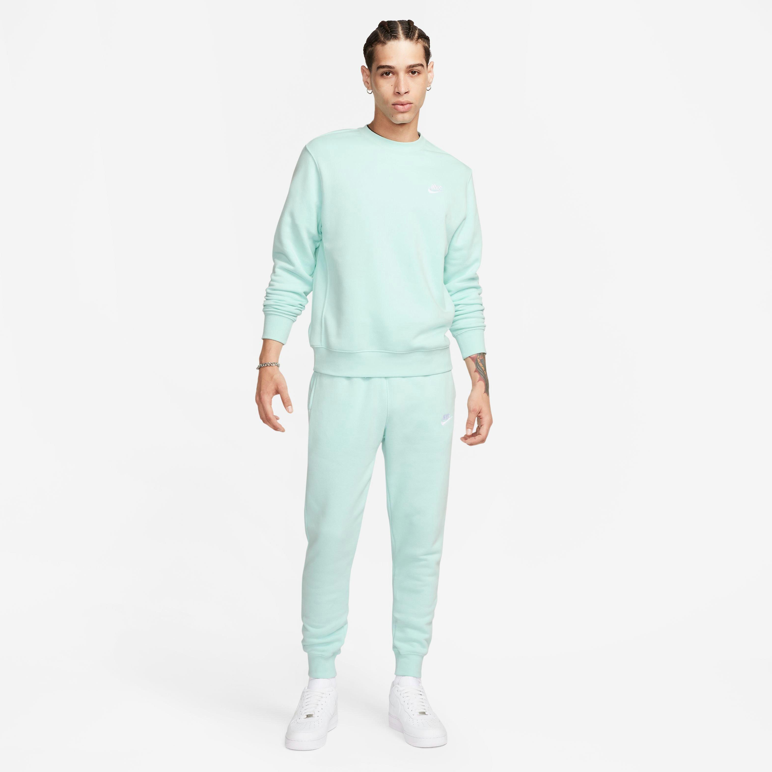 Nike Men's Sportswear Club Fleece Joggers-Jade - JADE Thumbnail View 7