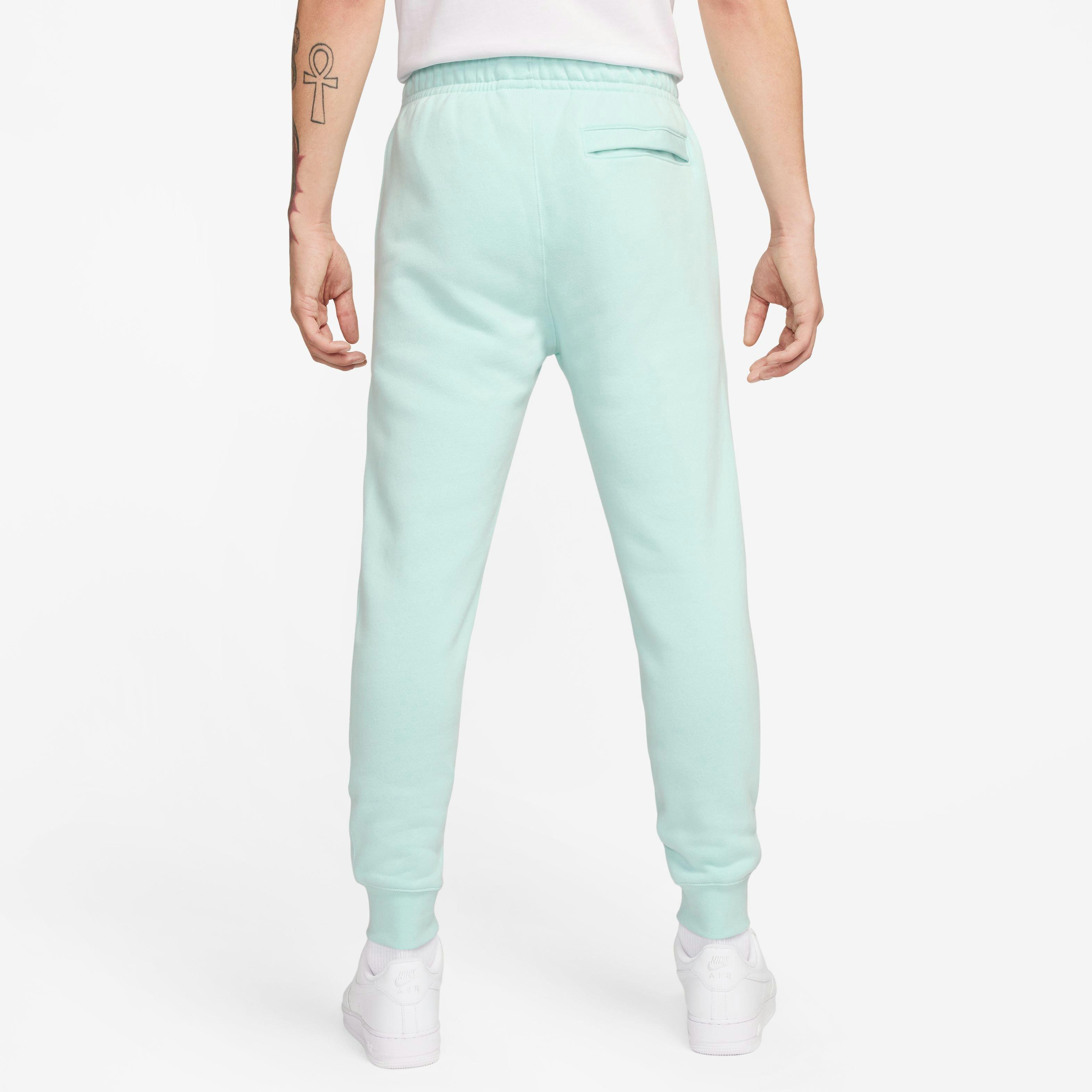  Nike Sportswear Club Fleece Men's Joggers (US, Alpha, Small,  Regular, Regular, Jade Ice/Jade Ice/White) : Clothing, Shoes & Jewelry